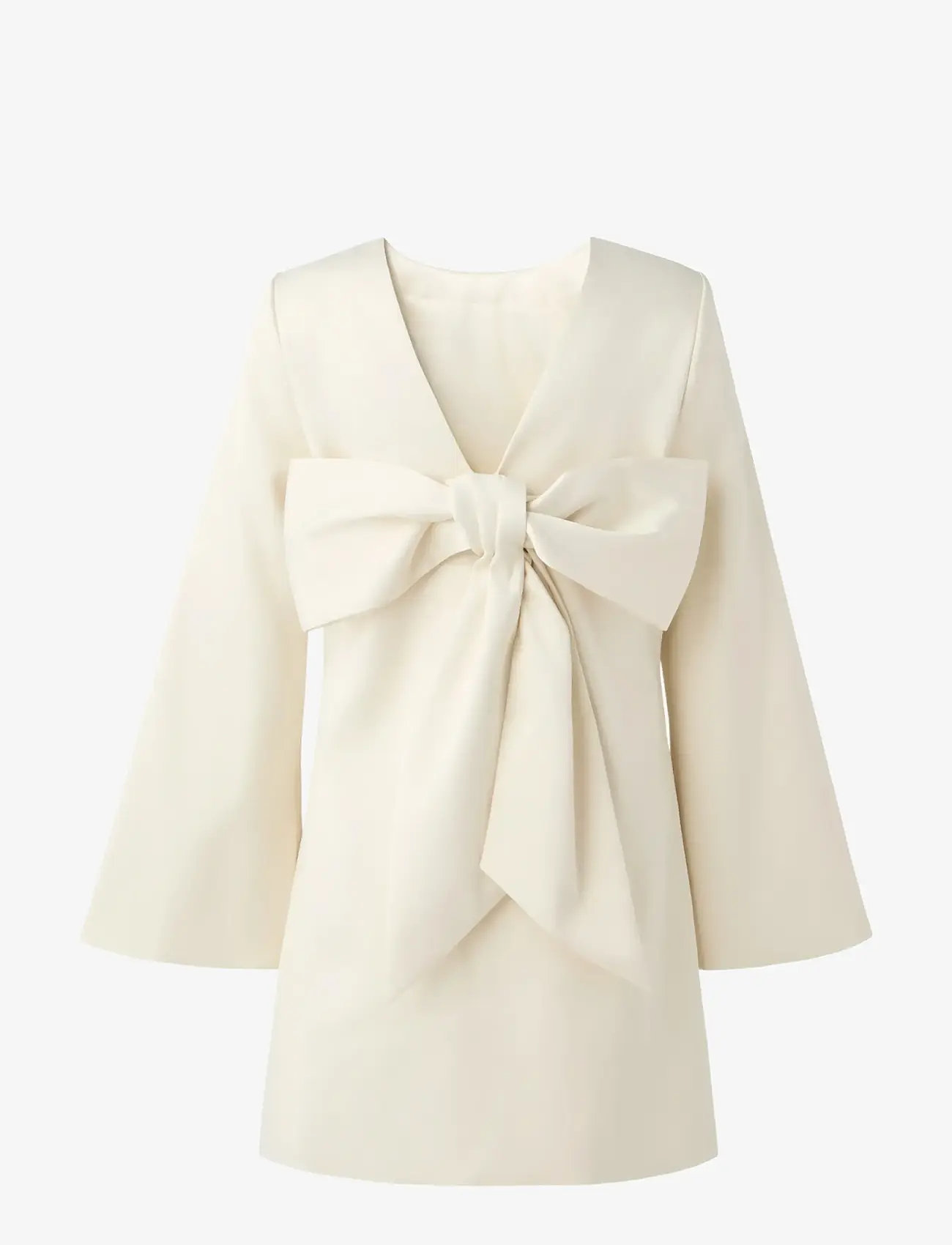 Malina - Elna Bow Detailed Mini Dress - lyhyet mekot - vanilla - 2