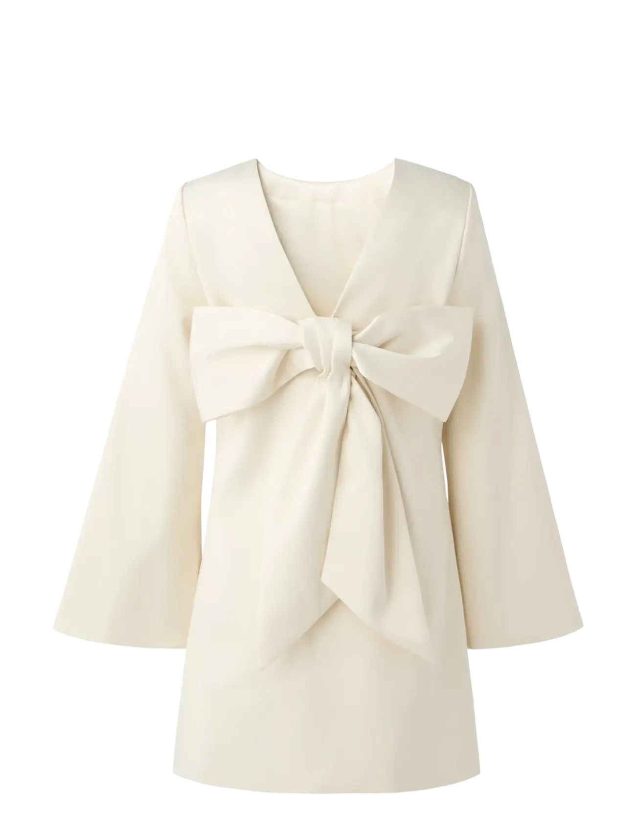 Malina - Elna Bow Detailed Mini Dress - robes courtes - vanilla - 2