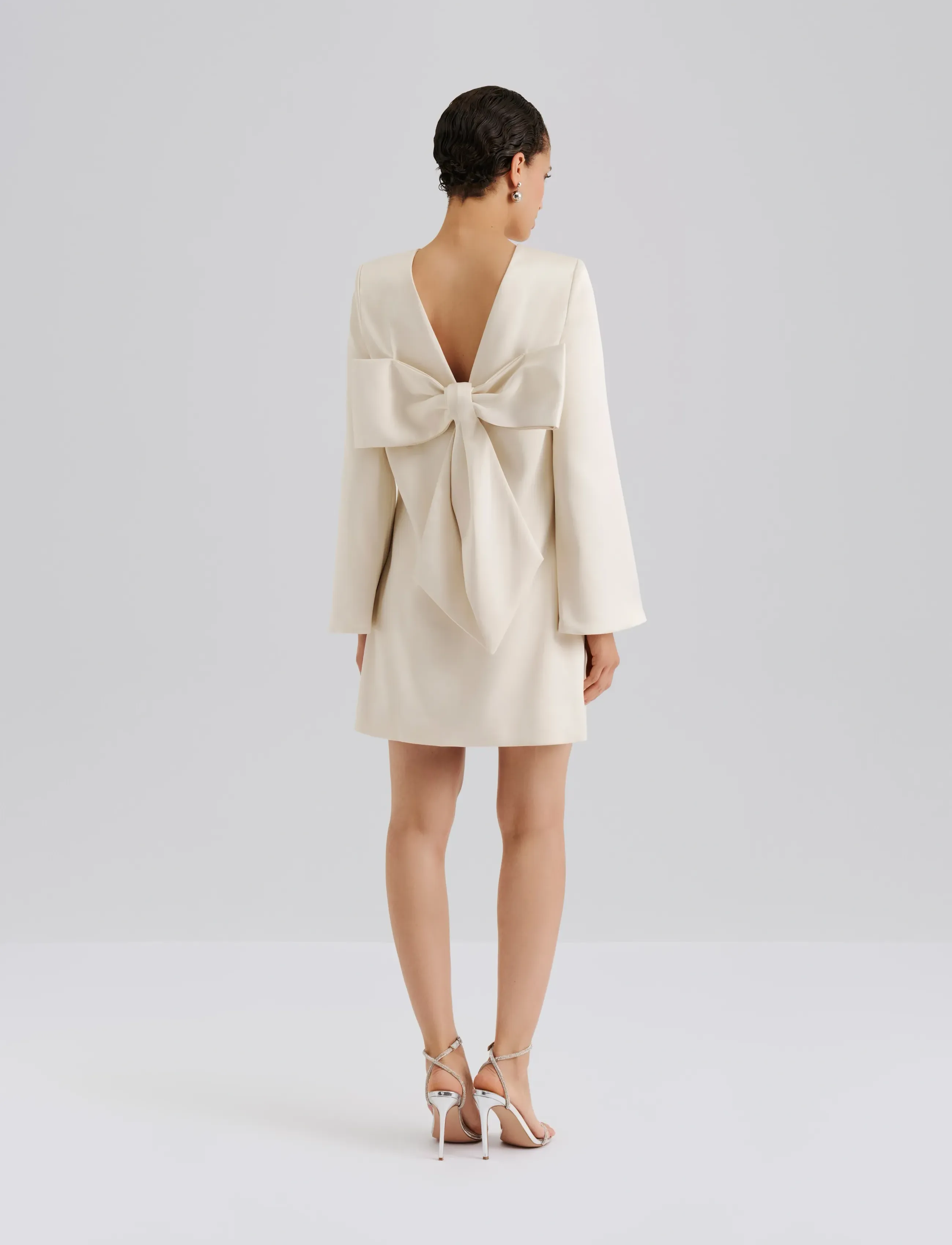 Elna Bow Detailed Mini Dress 2