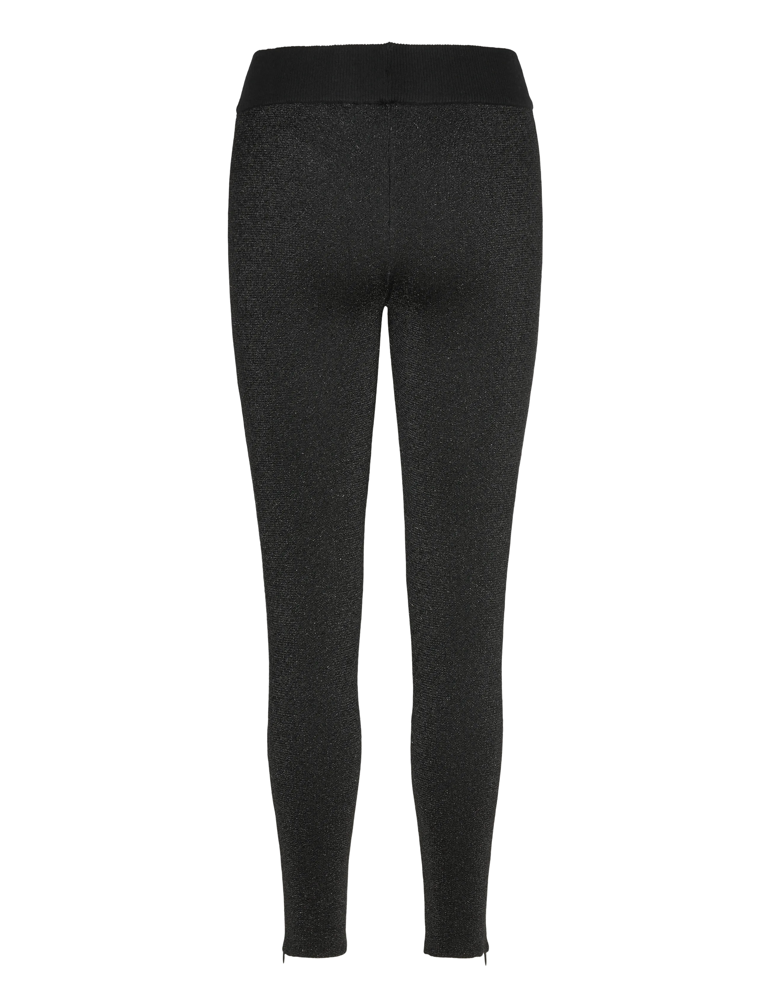 Malina - Mella glitter knitted tights - kvinder - black - 1