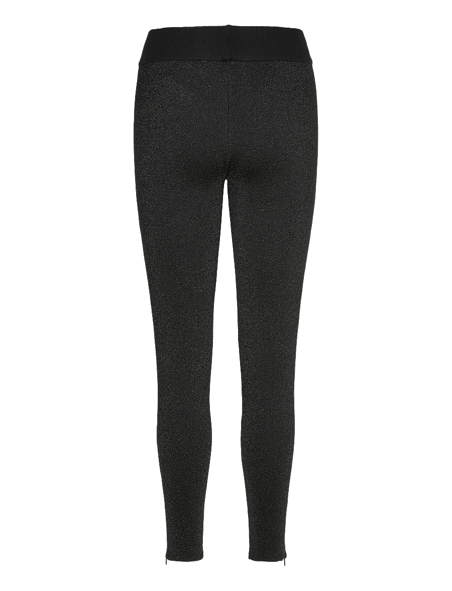 Malina - Mella glitter knitted tights - special occasions - black - 1