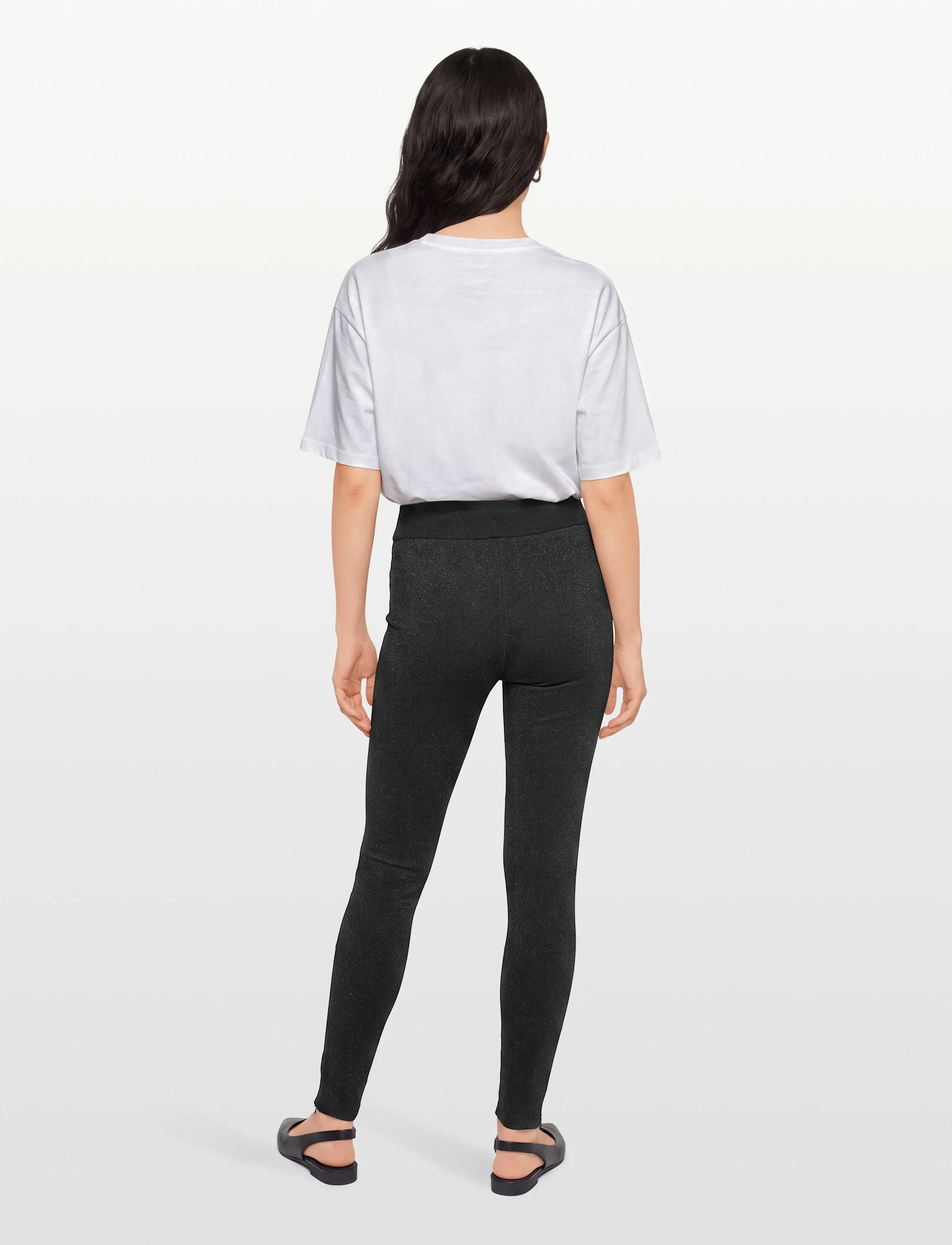 MALINA Mella Glitter Knitted Tights dam – bild 3
