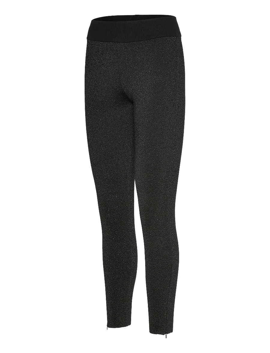 Malina - Mella glitter knitted tights - special occasions - black - 3