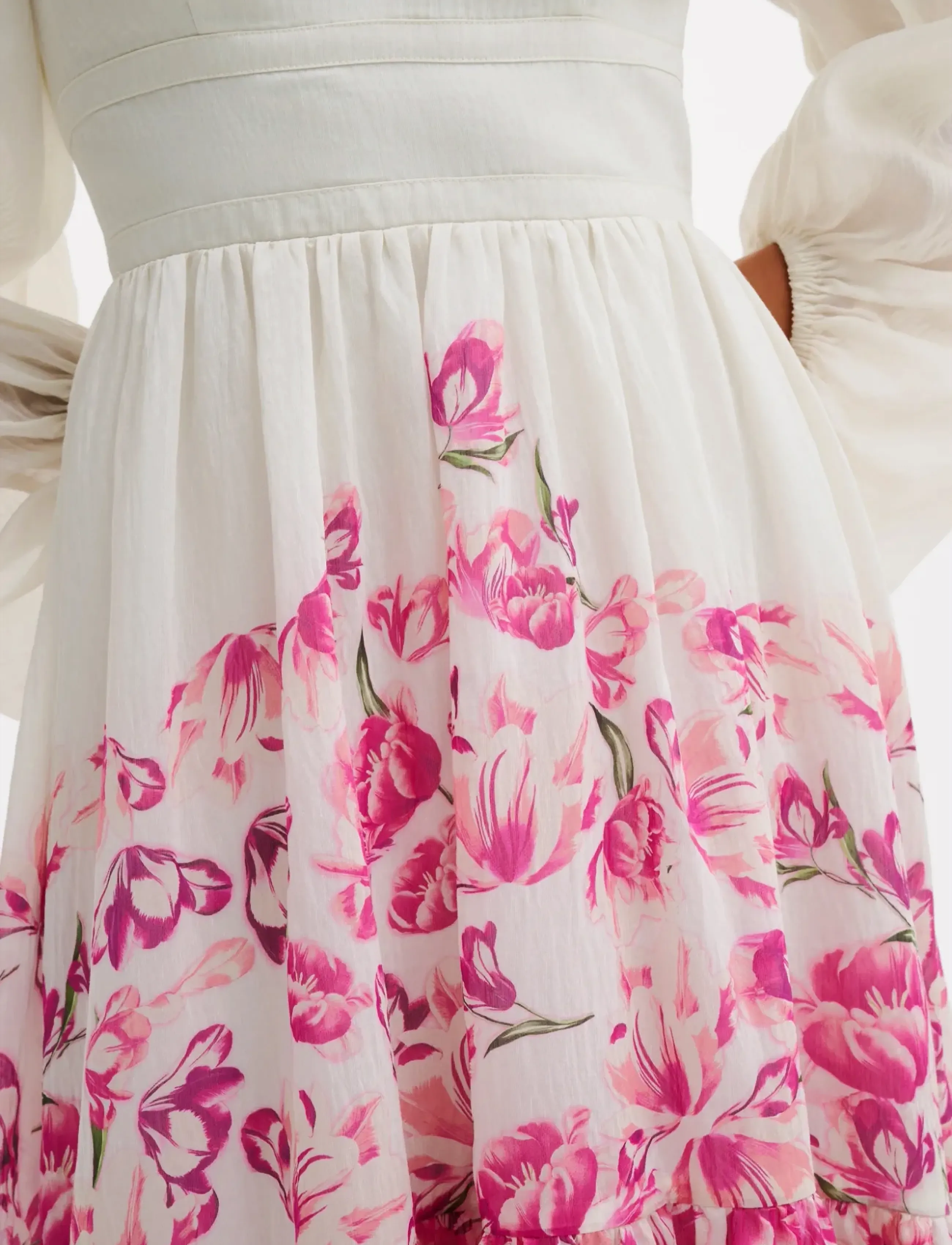 Sasia Deep V Neck Midi Dress 3