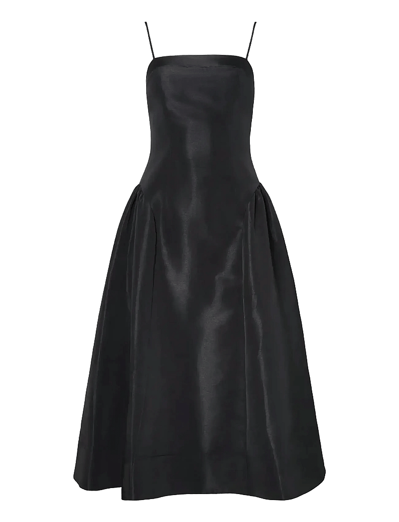 Malina - Calista Exaggerated Hip Midi dress - abendkleider - black - 1