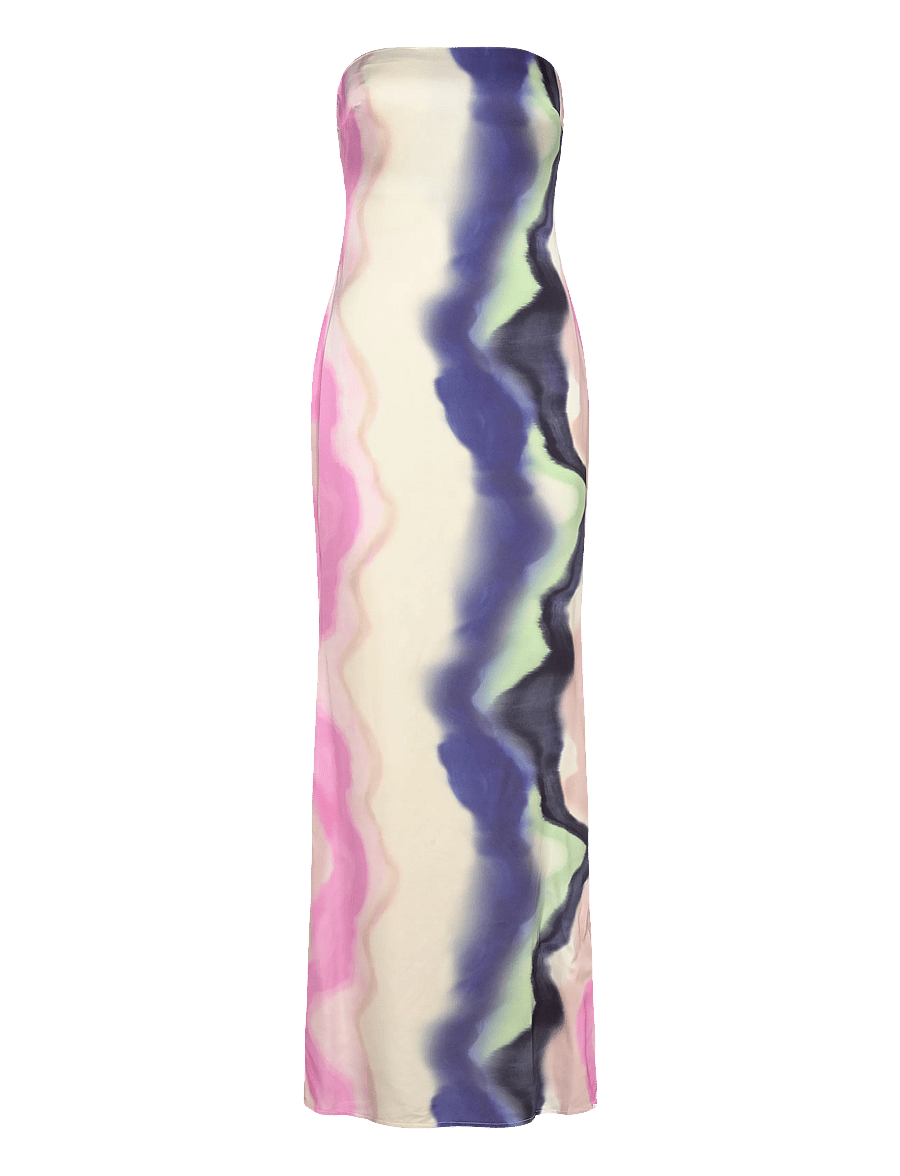 Malina - Zelda Scarf Detail Maxi Dress - Õhtukleidid - watercolour - 3
