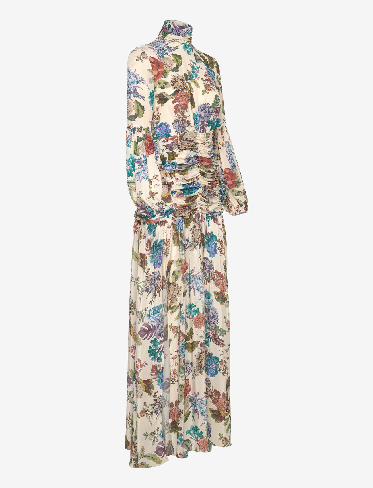 Malina - Thalia draped waist maxi dress - botanic florals - 3