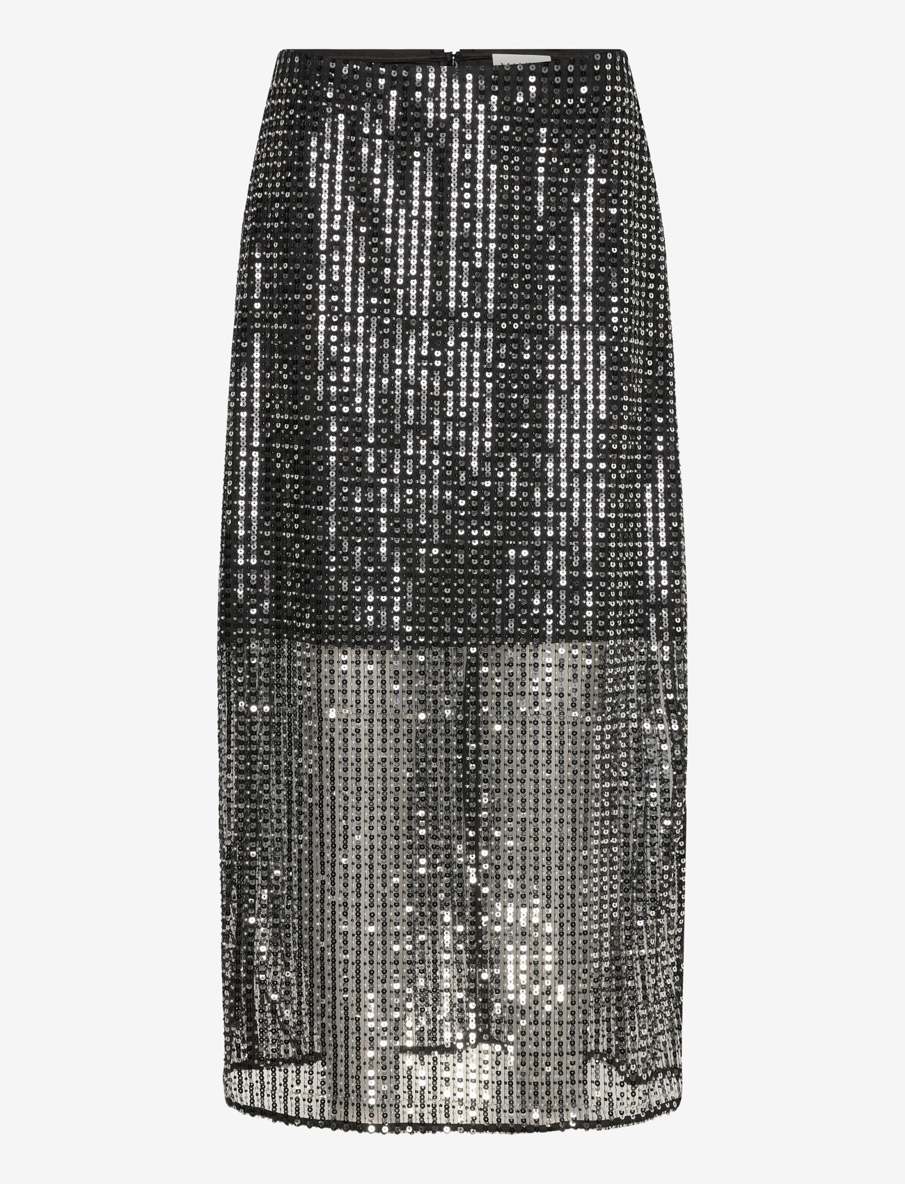 Malina - Solina see-through sequin midi skirt - pailletten-röcke - midnight sequin - 1