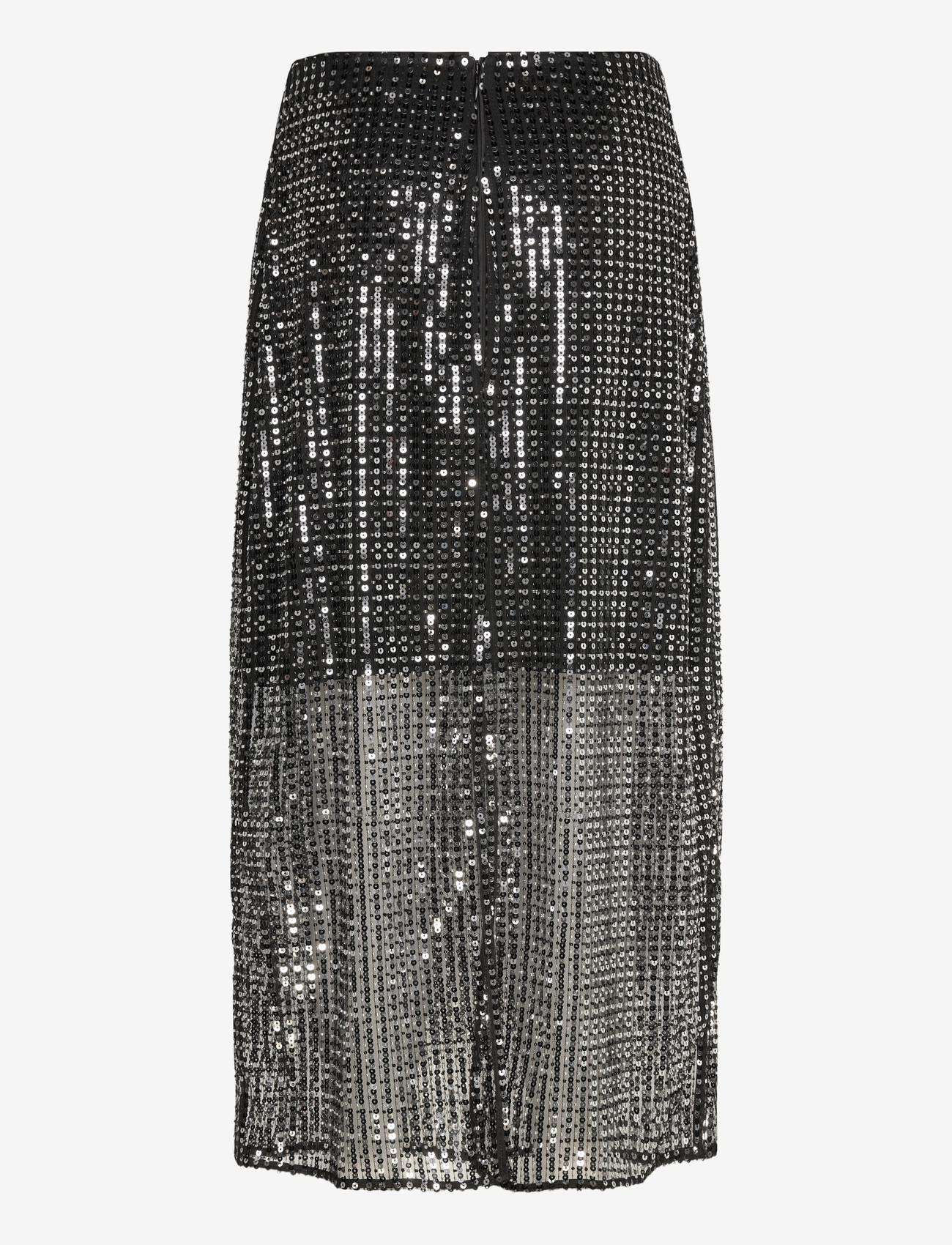 Malina - Solina see-through sequin midi skirt - pailletten-röcke - midnight sequin - 2