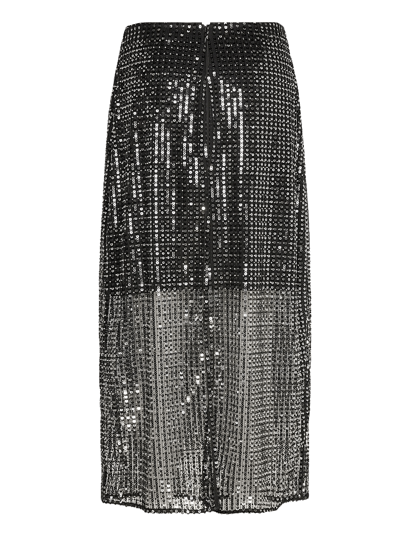 Malina - Solina see-through sequin midi skirt - pailletten-röcke - midnight sequin - 2