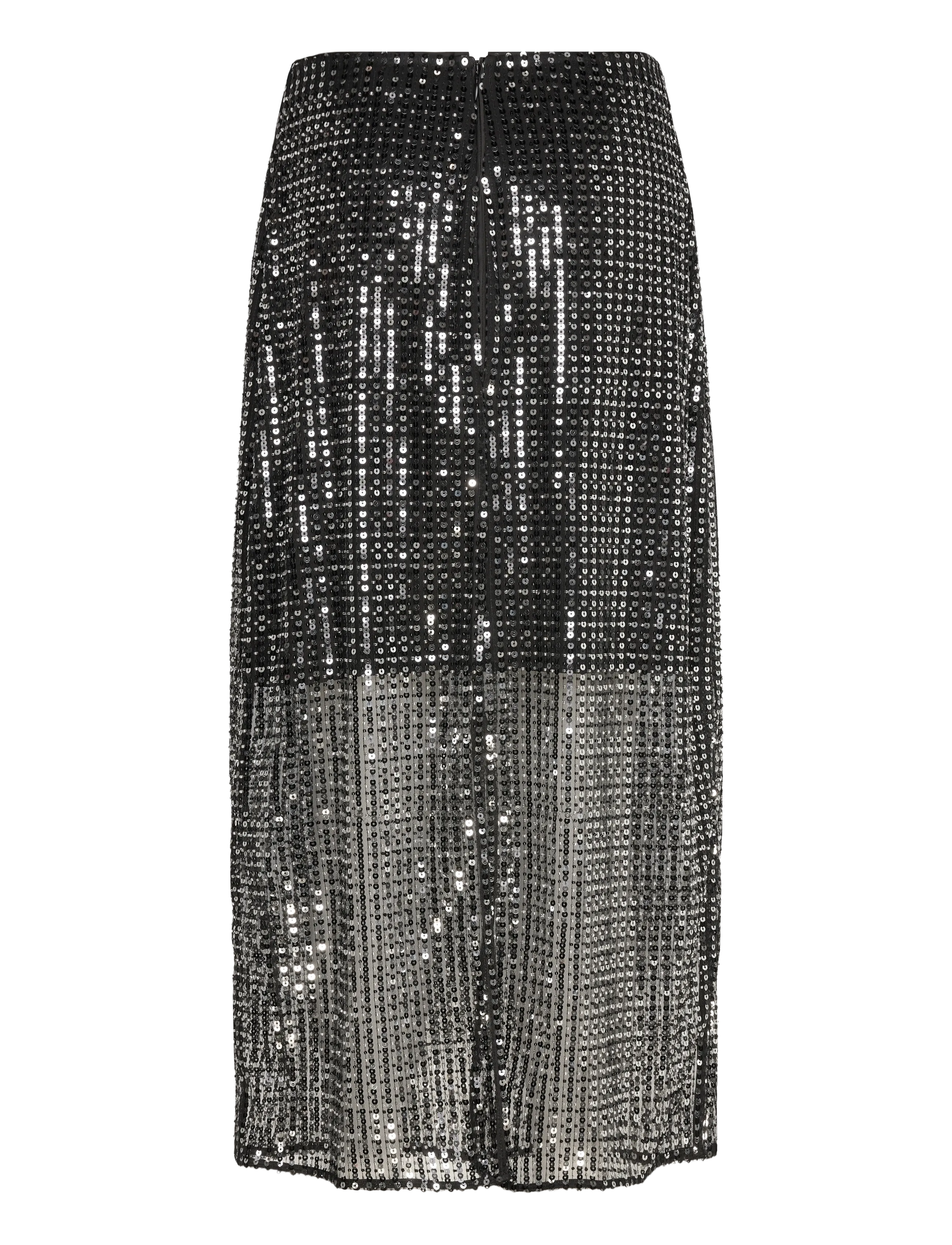 Malina - Solina see-through sequin midi skirt - litter-seelik - midnight sequin - 2