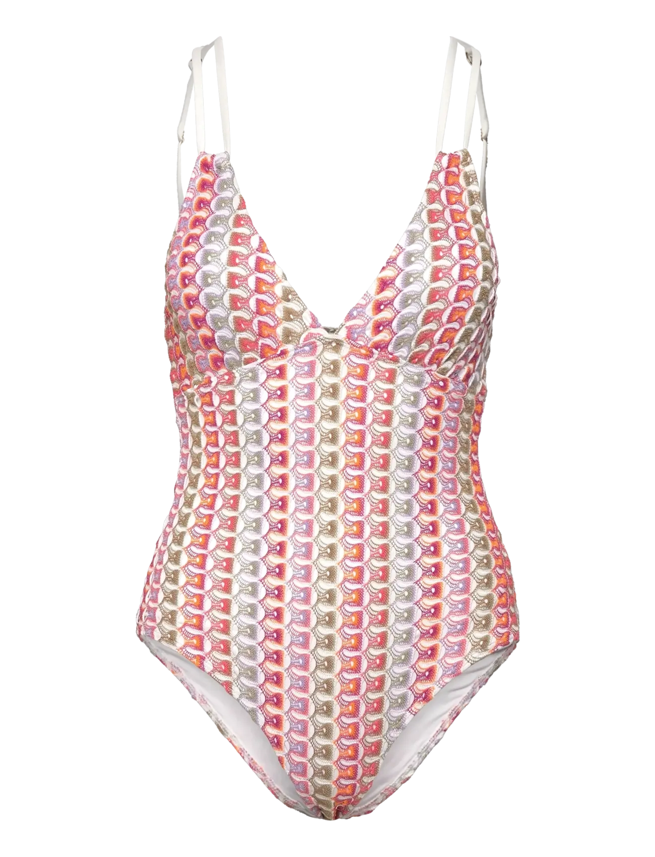 MALINA Nerea Fine Strick Badeanzug Patterned - S - Damen