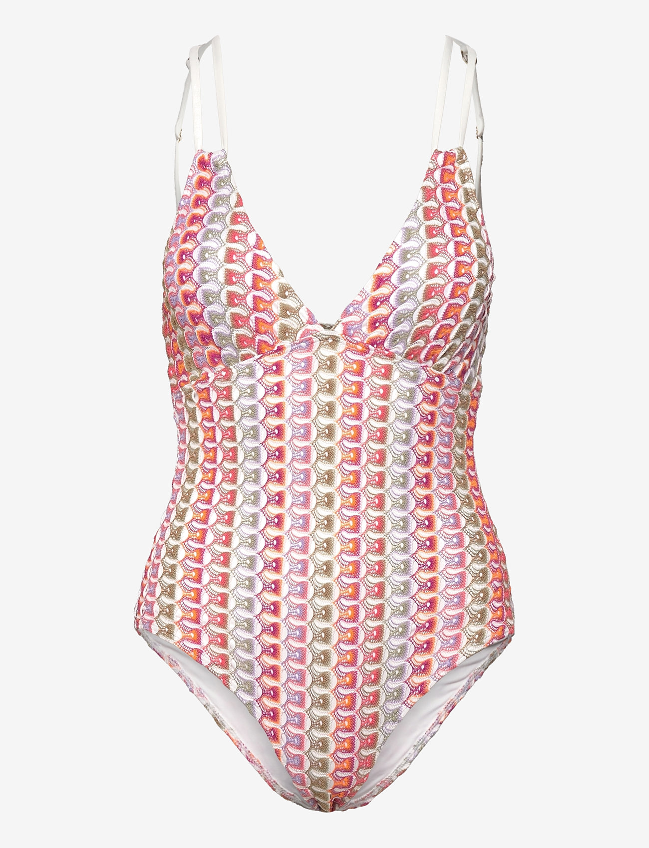 Malina - Nerea fine knitted swimsuit - badedragter - multi - 1