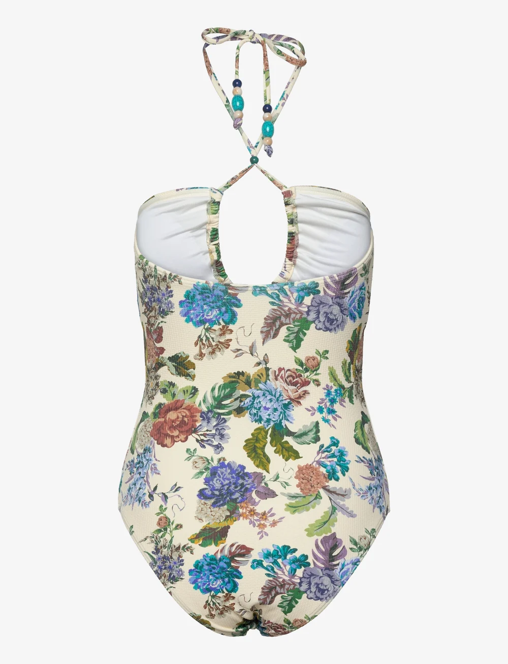 Malina - Idalia Bandeau Cut Out swimsuit - badeanzüge - botanic florals - 2