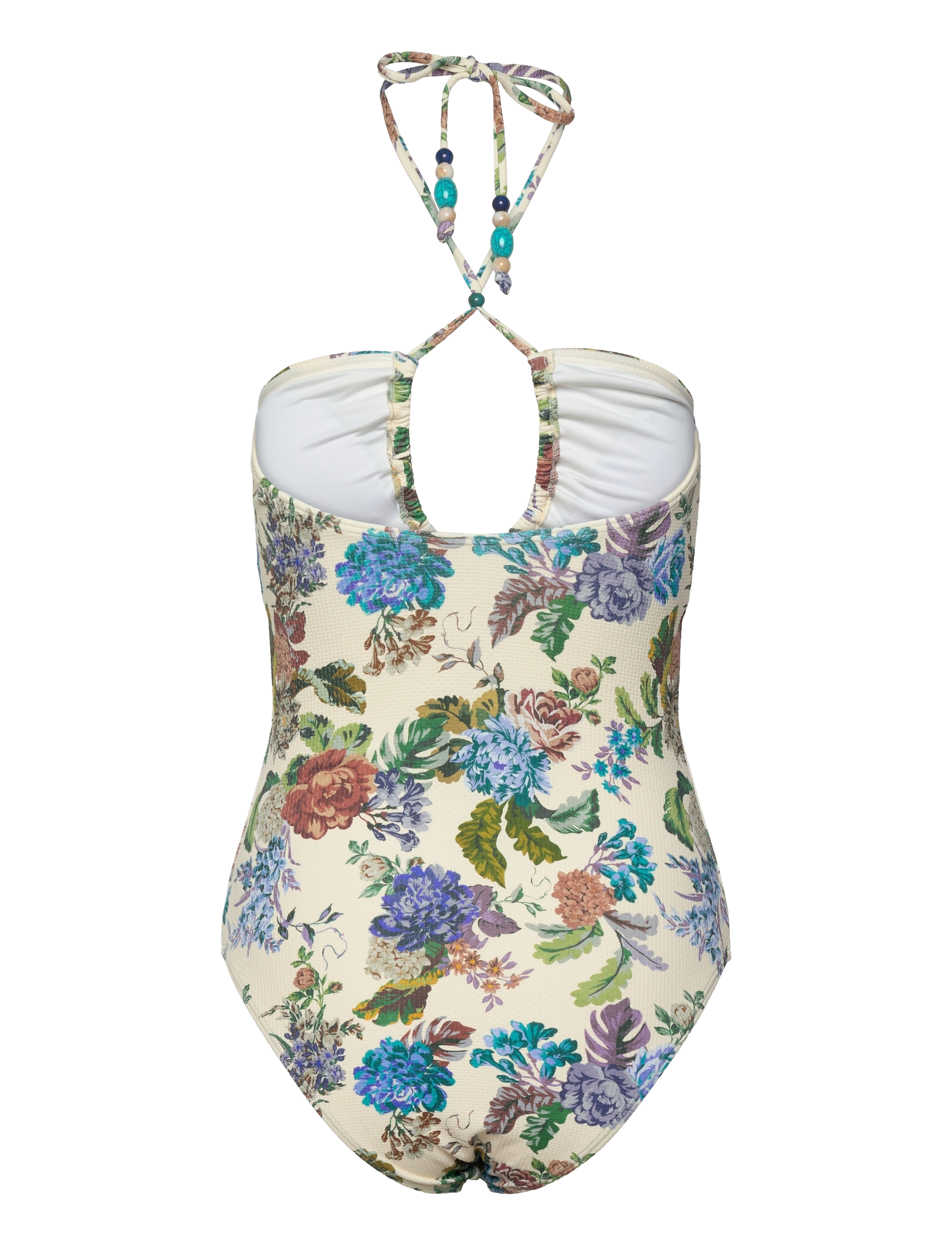 Malina - Idalia Bandeau Cut Out Swimsuit - 1 pièces - botanic florals - 2