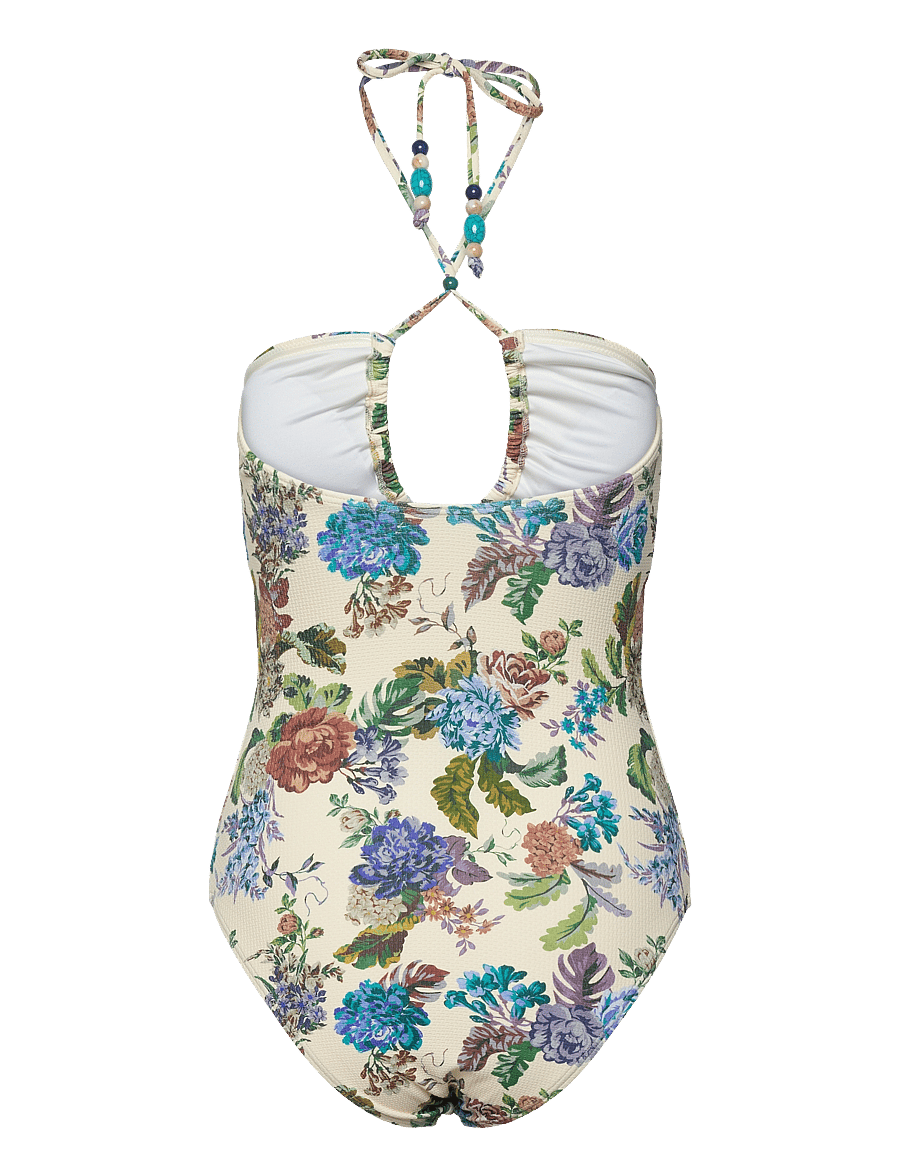 Malina - Idalia Bandeau Cut Out Swimsuit - 1 pièces - botanic florals - 2