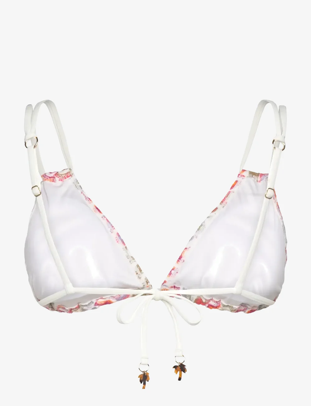 Malina - Irma fine knitted bikini top - triangelformad bikinis - multi - 1