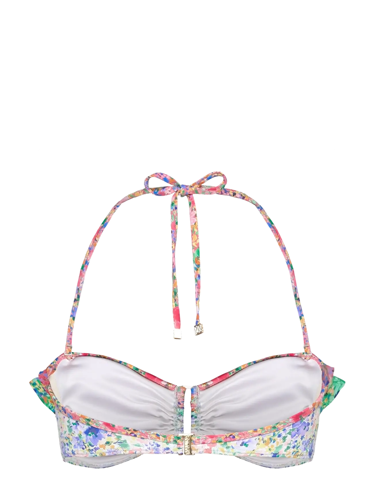 Malina - Coraline bandeau bikini top - multi ditsy - 2