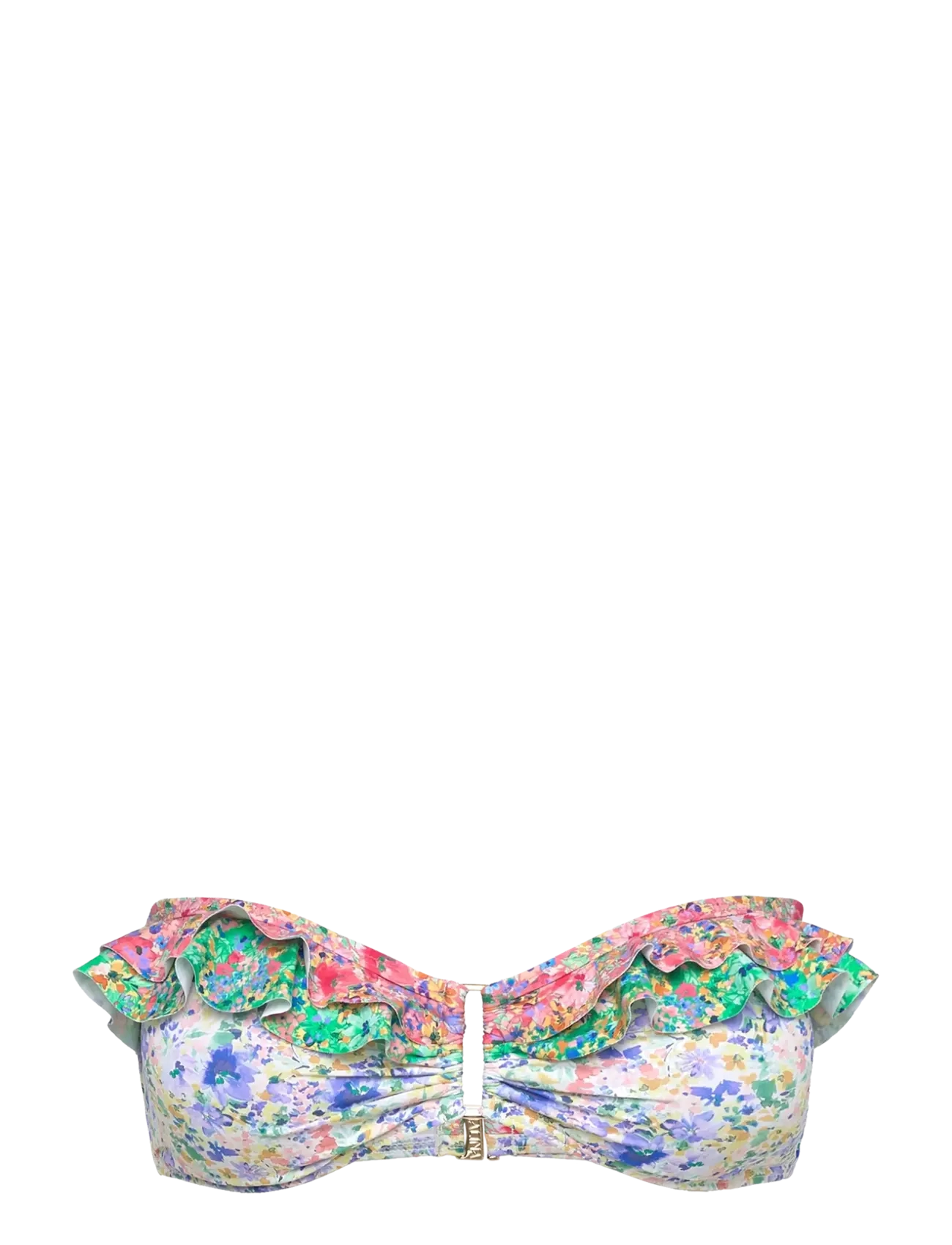 Malina - Coraline bandeau bikini top - multi ditsy - 3
