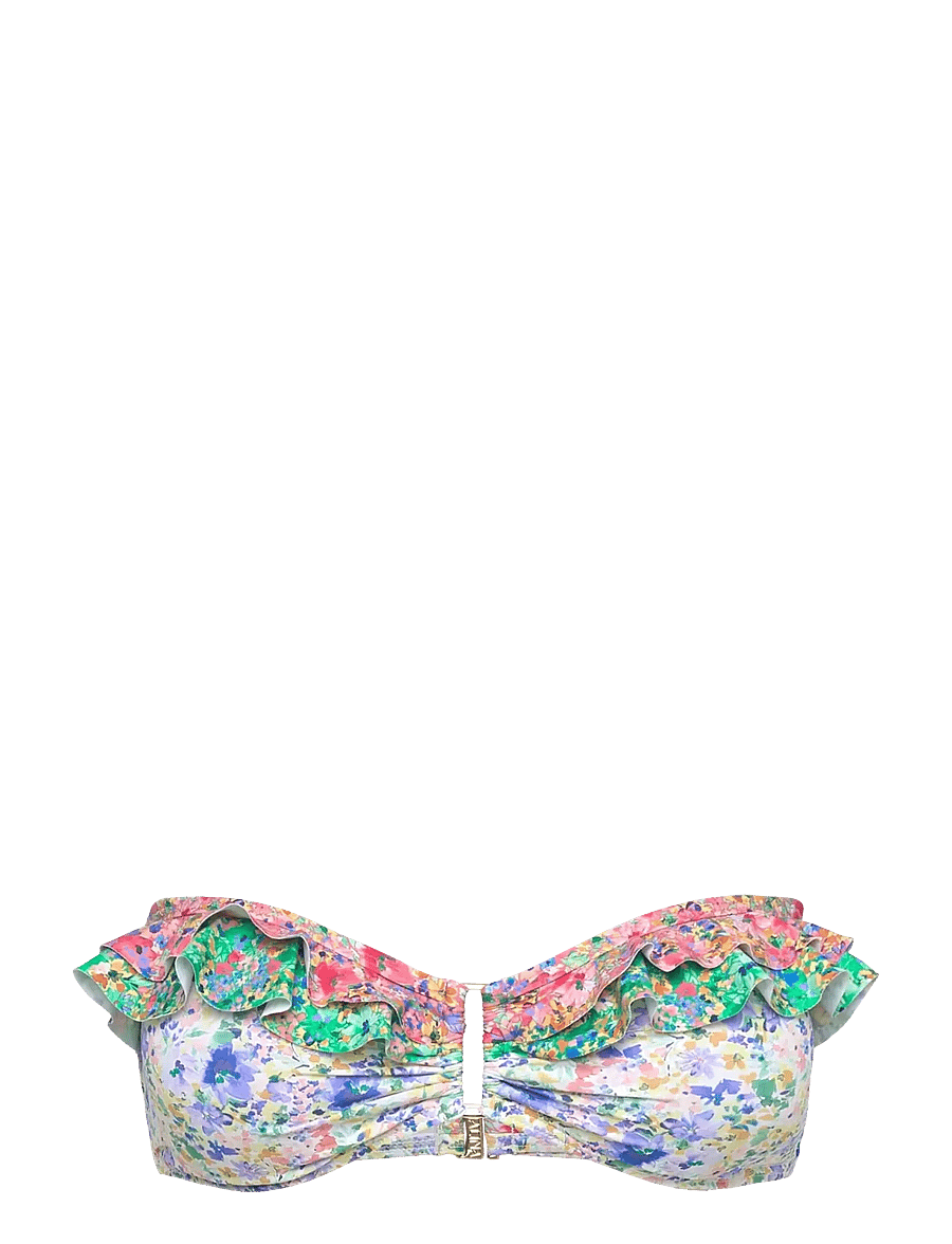 Malina - Coraline bandeau bikini top - multi ditsy - 3