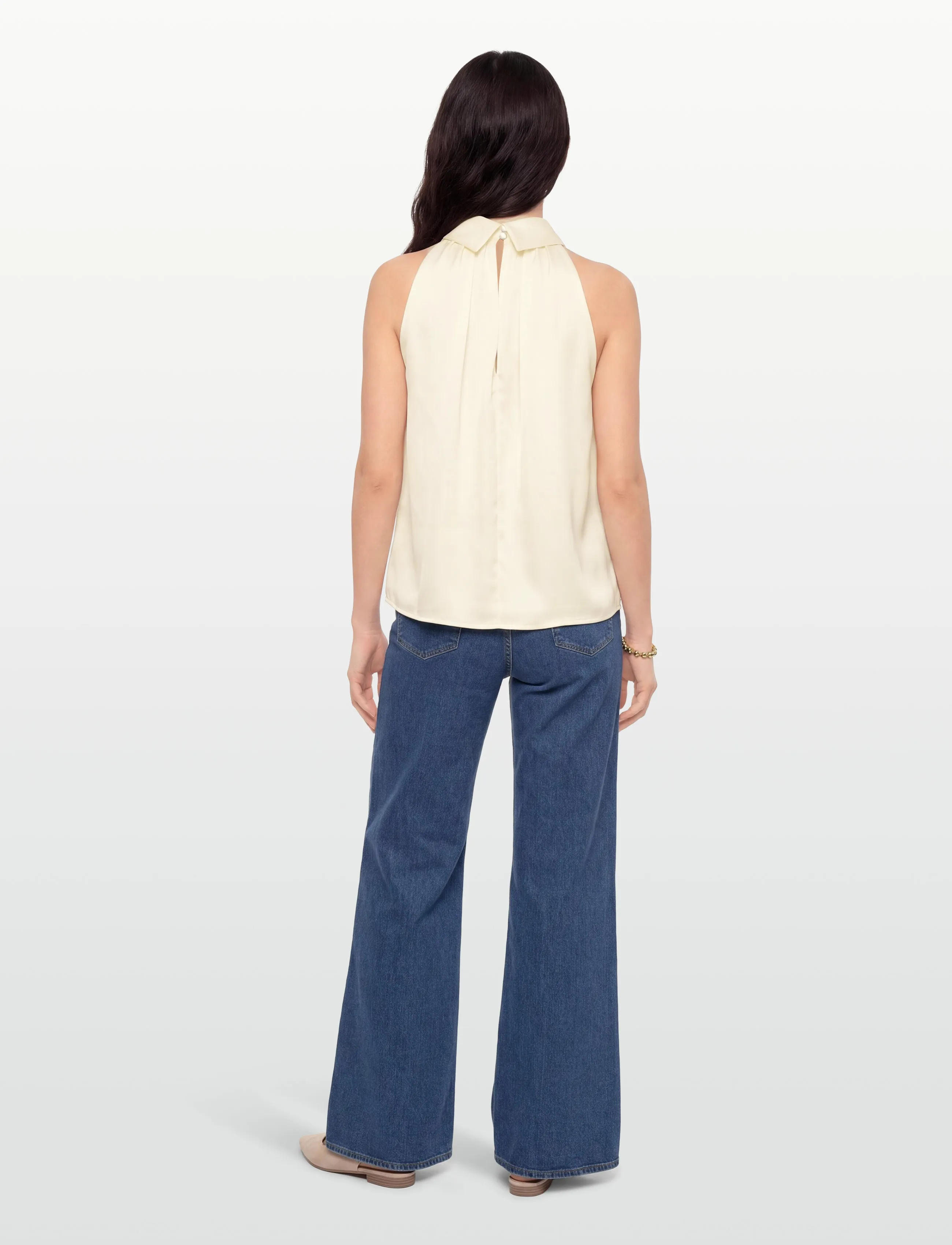 Malina - Siri Top - hihattomat topit - cream - 4