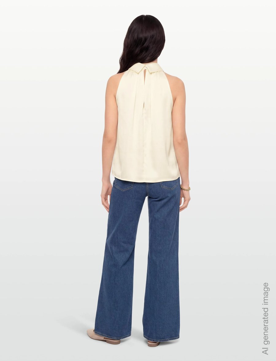 Malina - Siri Top - Ärmellose tops - cream - 4