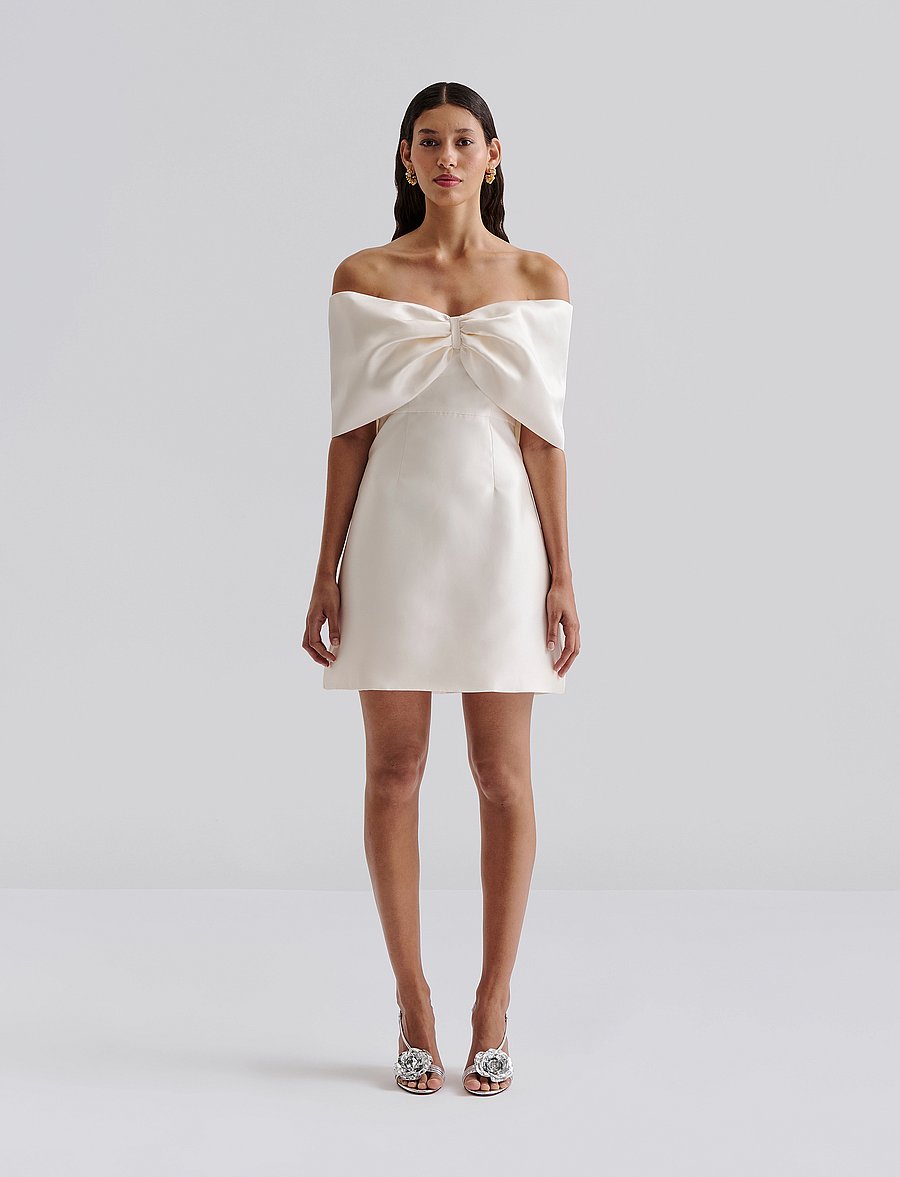Malina - Lilia Mini dress - brautkleider - ivory - 0