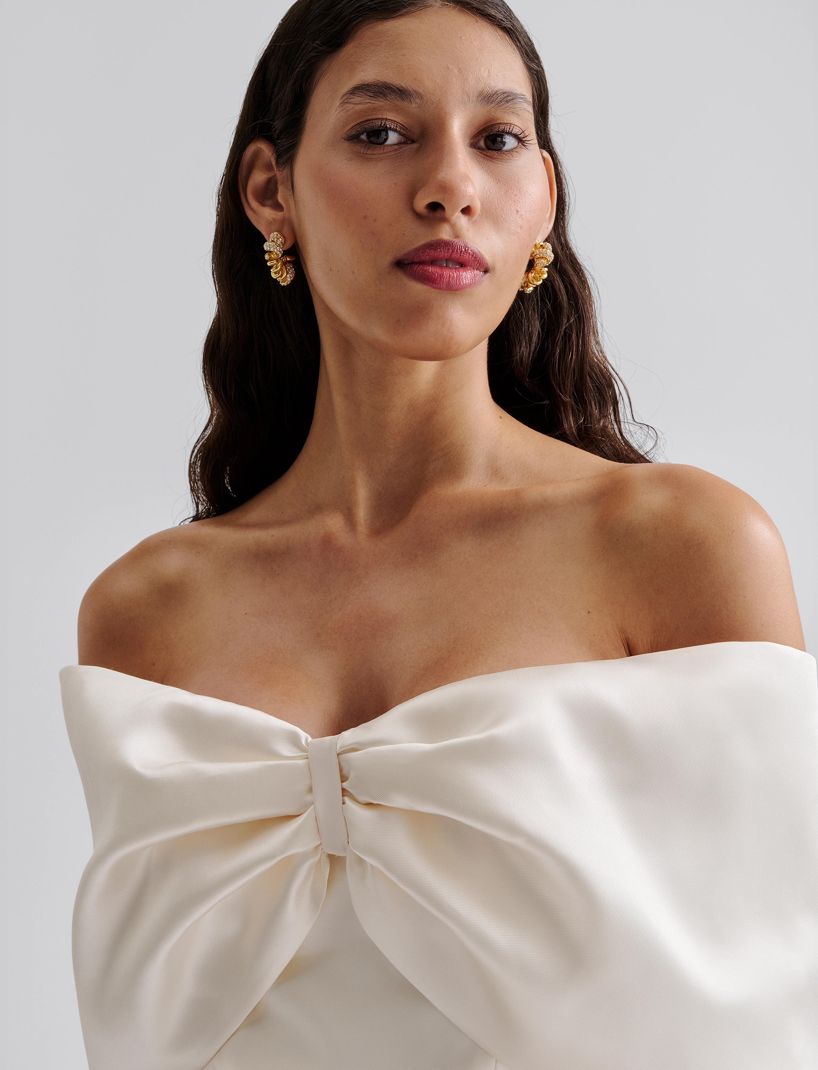 Malina - Lilia Mini dress - ivory - 4