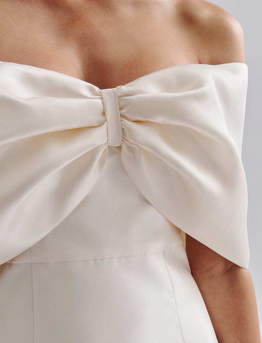 Malina - Lilia Mini dress - brautkleider - ivory - 5