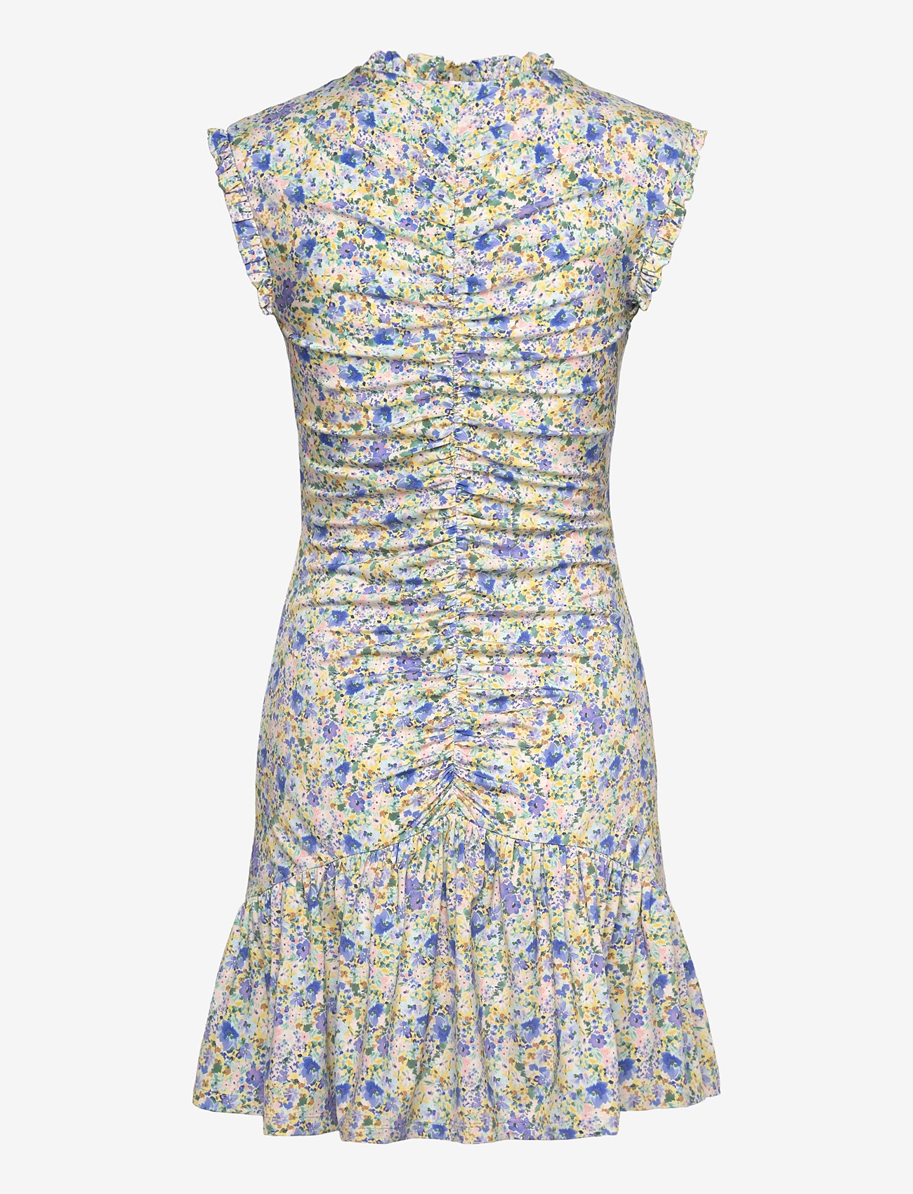 Malina - Agnes draped jersey mini dress - sommarklänningar - ditsy - 2