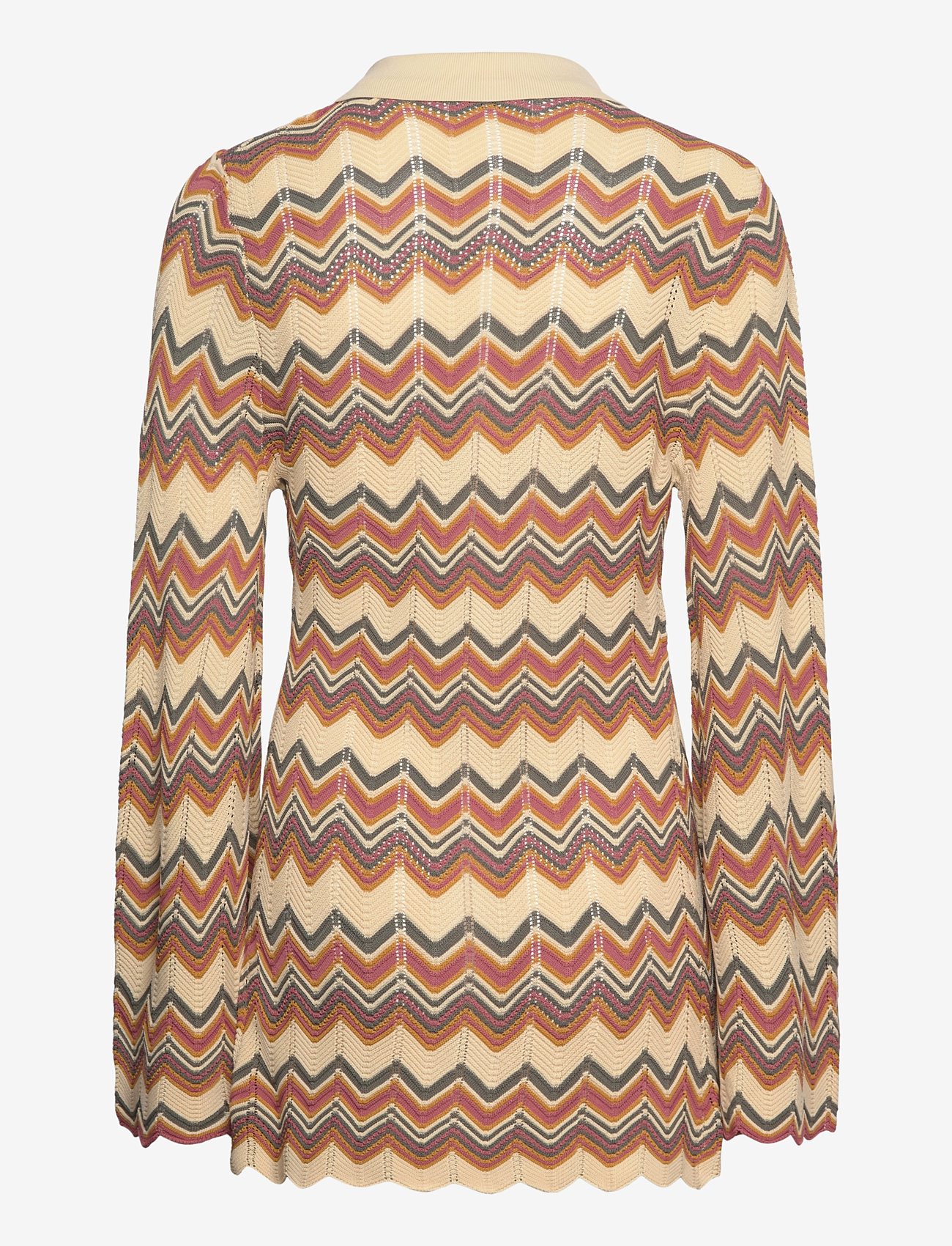 Malina - Linnea fitted knitted cardigan - cardigans - multi - 2