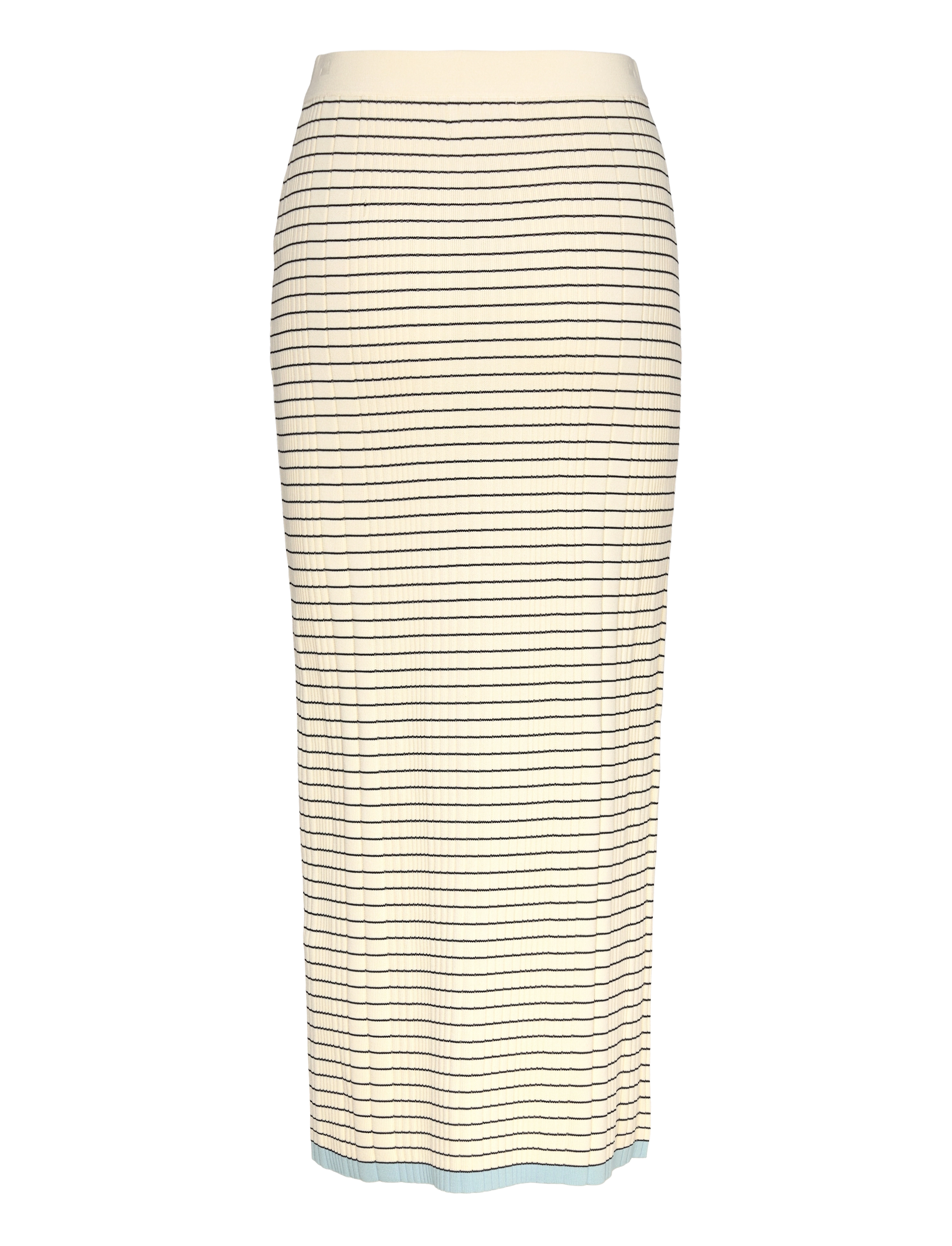 Malina - Katya knitted maxi skirt - strickröcke - black stripe - 2