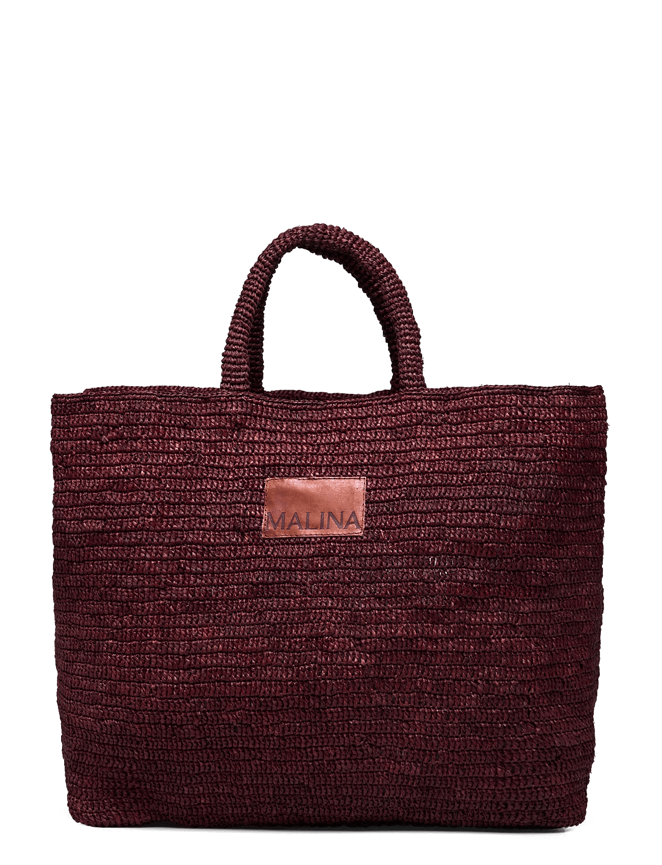 Malina - Elsya Raffia Tote Bag