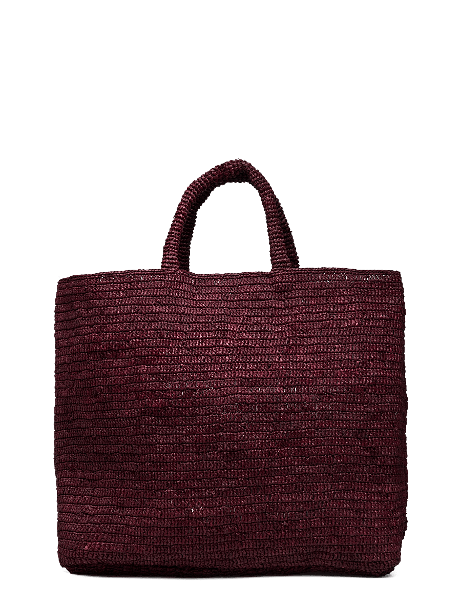 Malina - Elsya raffia tote bag - shopper - terracotta - 2