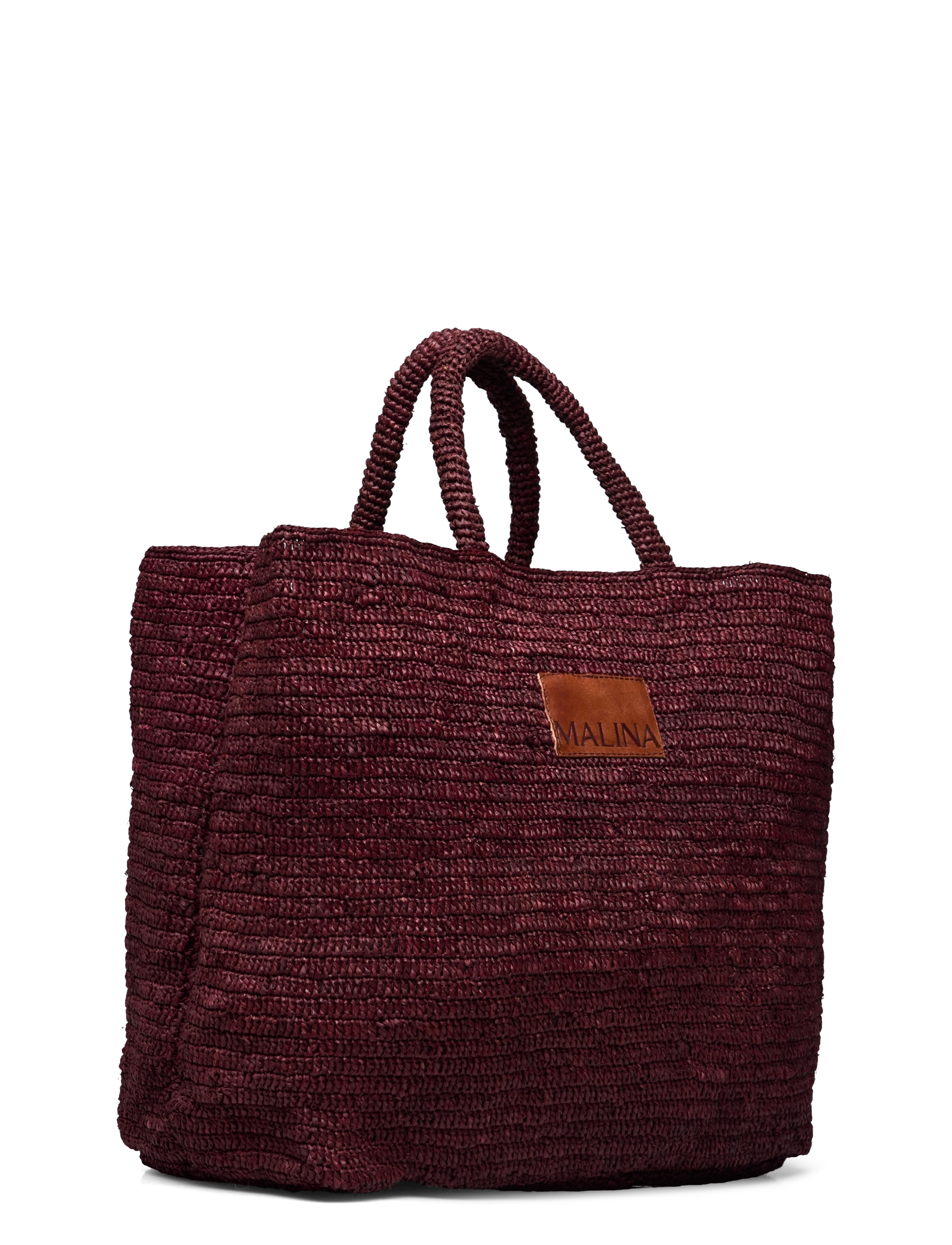 Malina - Elsya raffia tote bag - accessoires - terracotta - 3