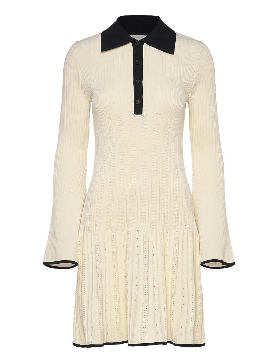Malina - Sabine Pike Knitted Mini dress - strickkleider - vanilla - 1