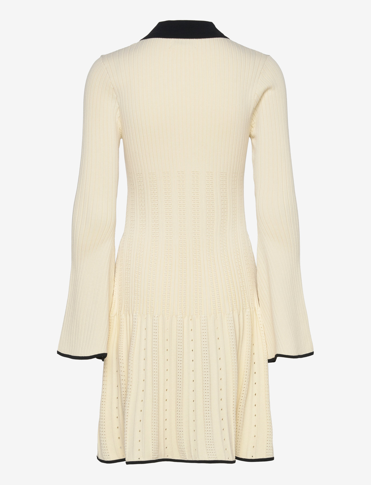 Malina - Sabine Pike Knitted Mini dress - kootud kleidid - vanilla - 2