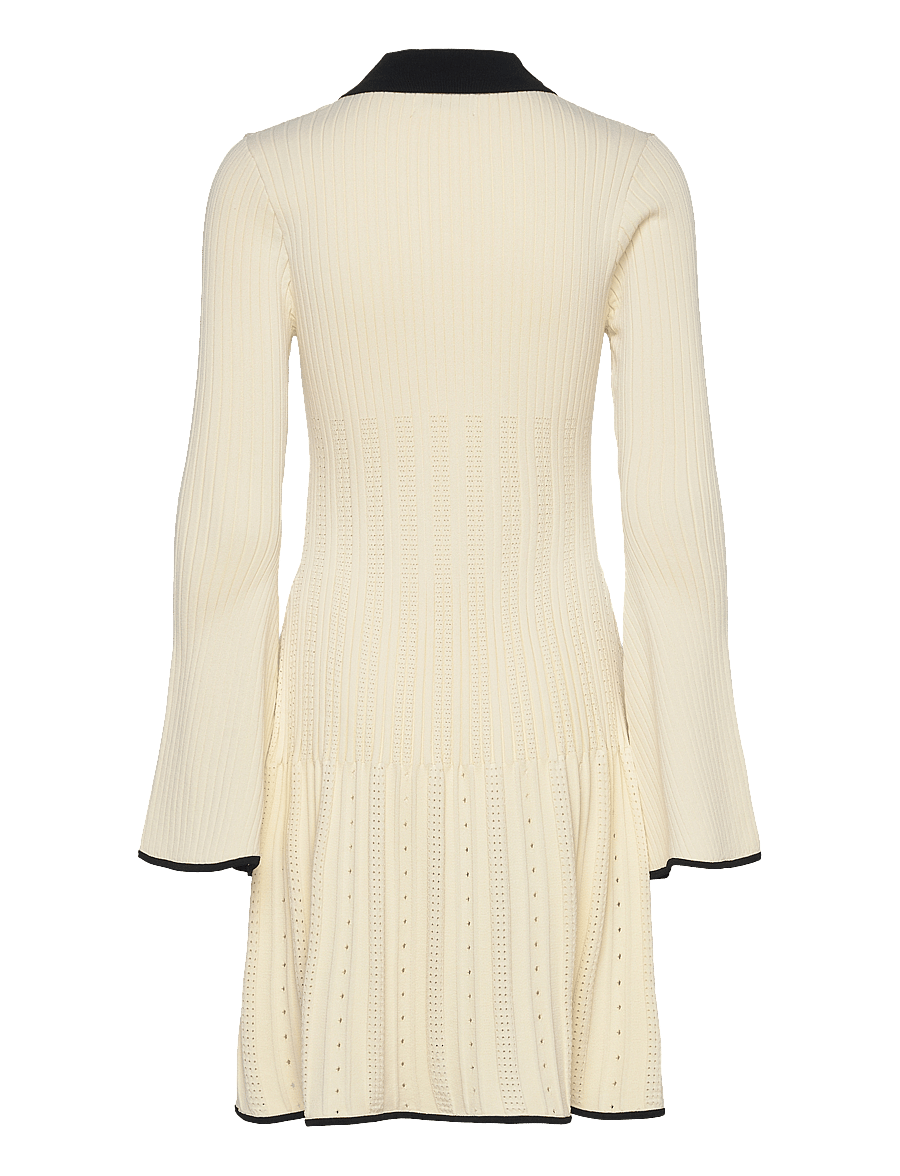 Malina - Sabine Pike Knitted Mini dress - strickkleider - vanilla - 2
