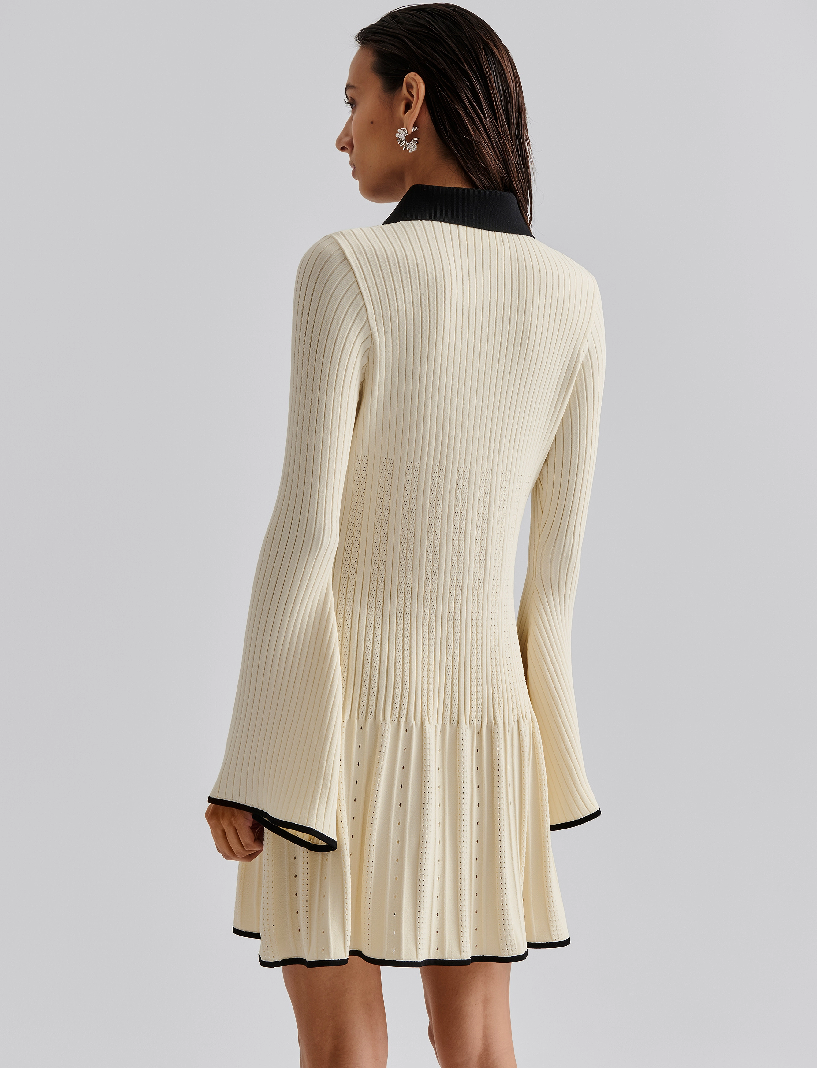 Sabine Pike Knitted Mini Dress 2