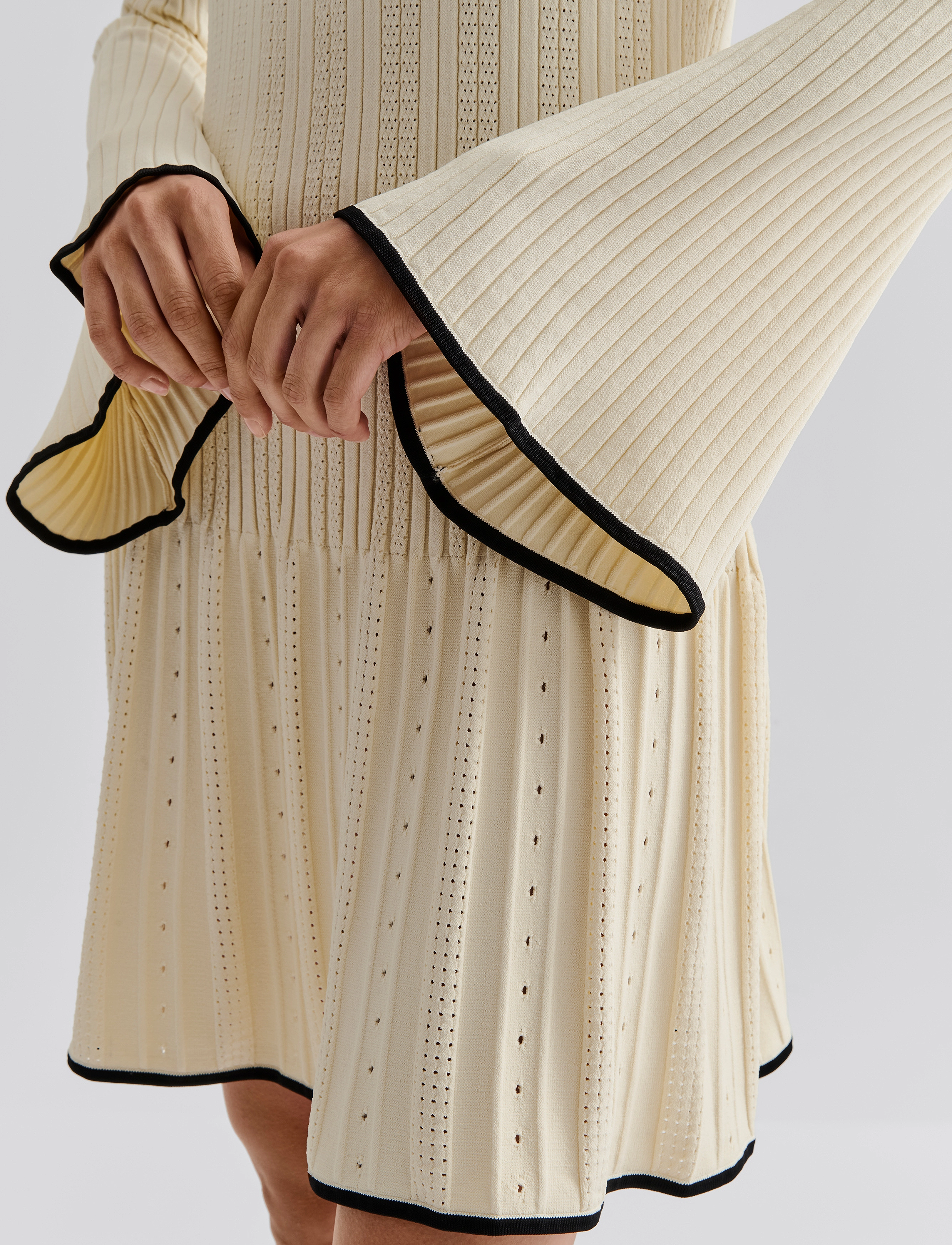 Sabine Pike Knitted Mini Dress 4