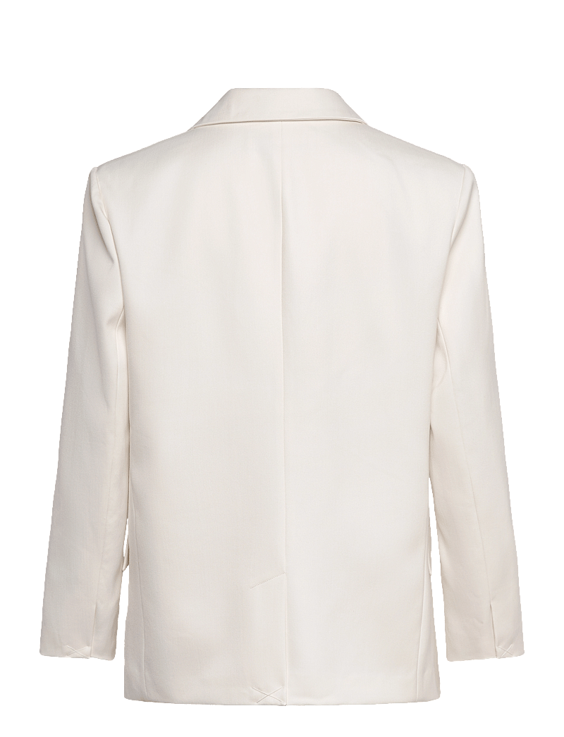 Malina - Hedda peak lapel blazer - single breasted blazers - white - 2