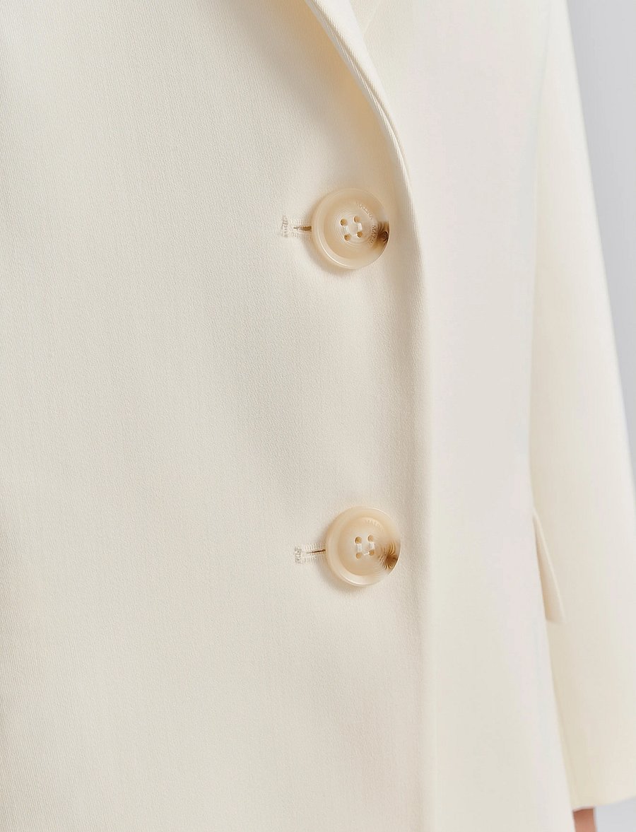 Malina - Hedda peak lapel blazer - white - 5