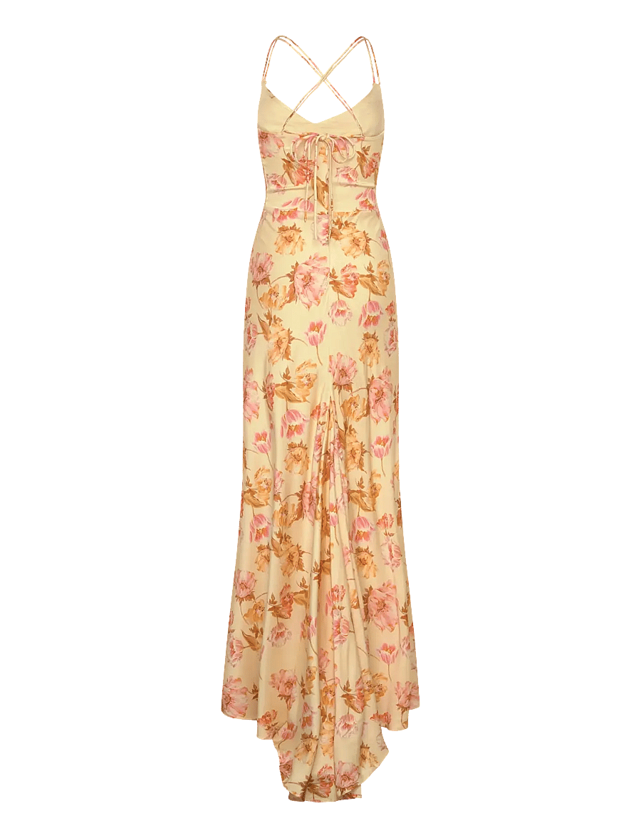 Malina - Cornelia slip maxi dress - schlupfkleider - lemon peony - 2