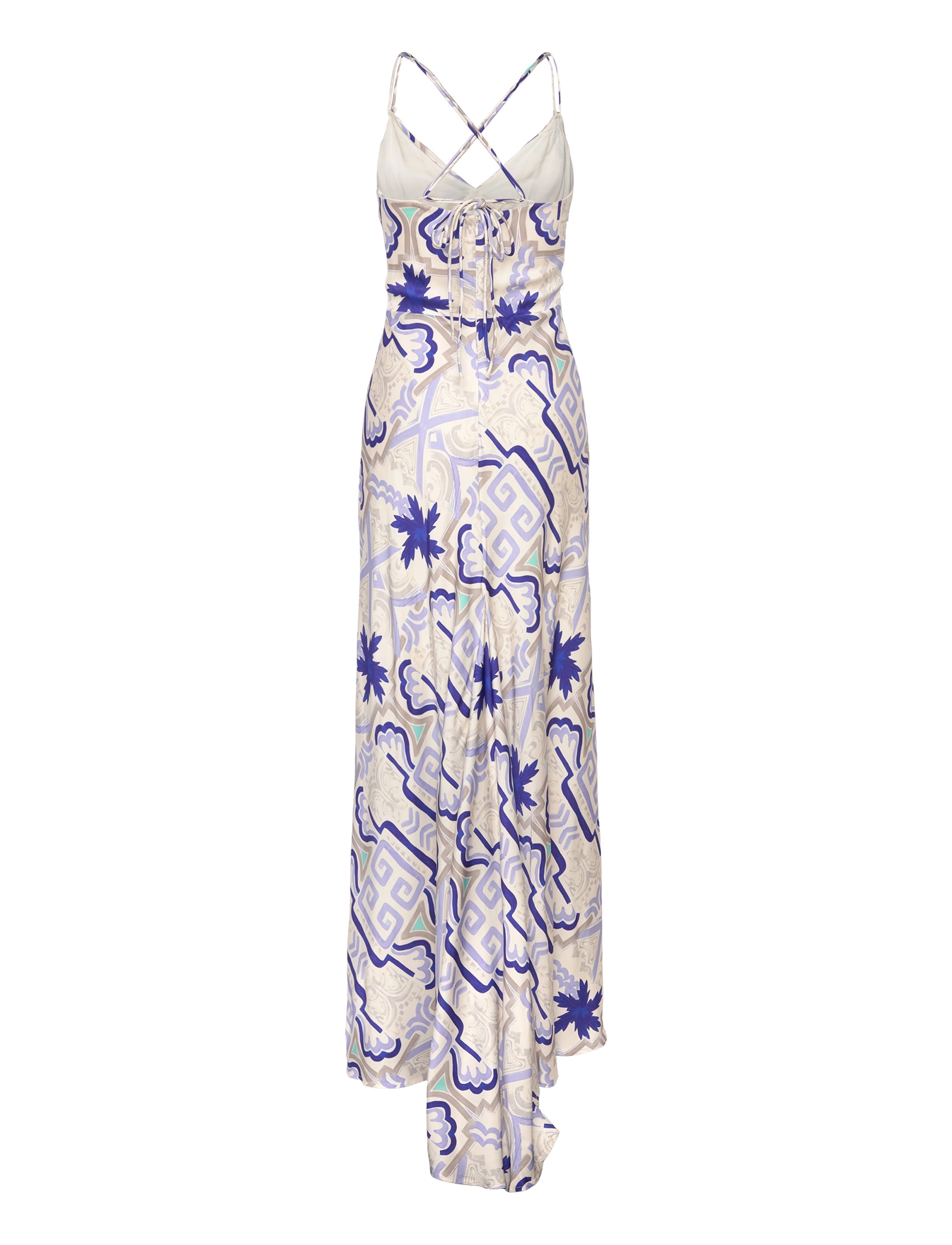 Malina - Cornelia slip maxi dress - sukienki na ramiączkach - mosaic - 2