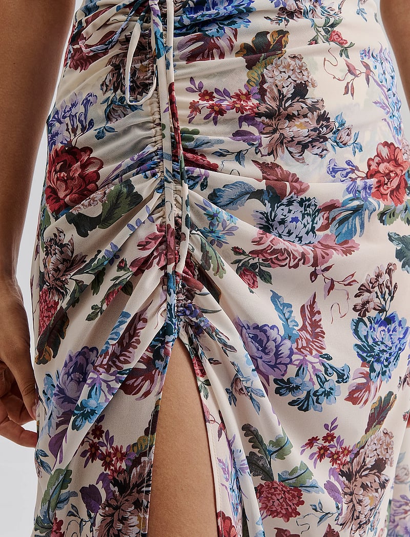 Malina - Amandine side slits beach skirt - midi kjolar - botanic florals - 5