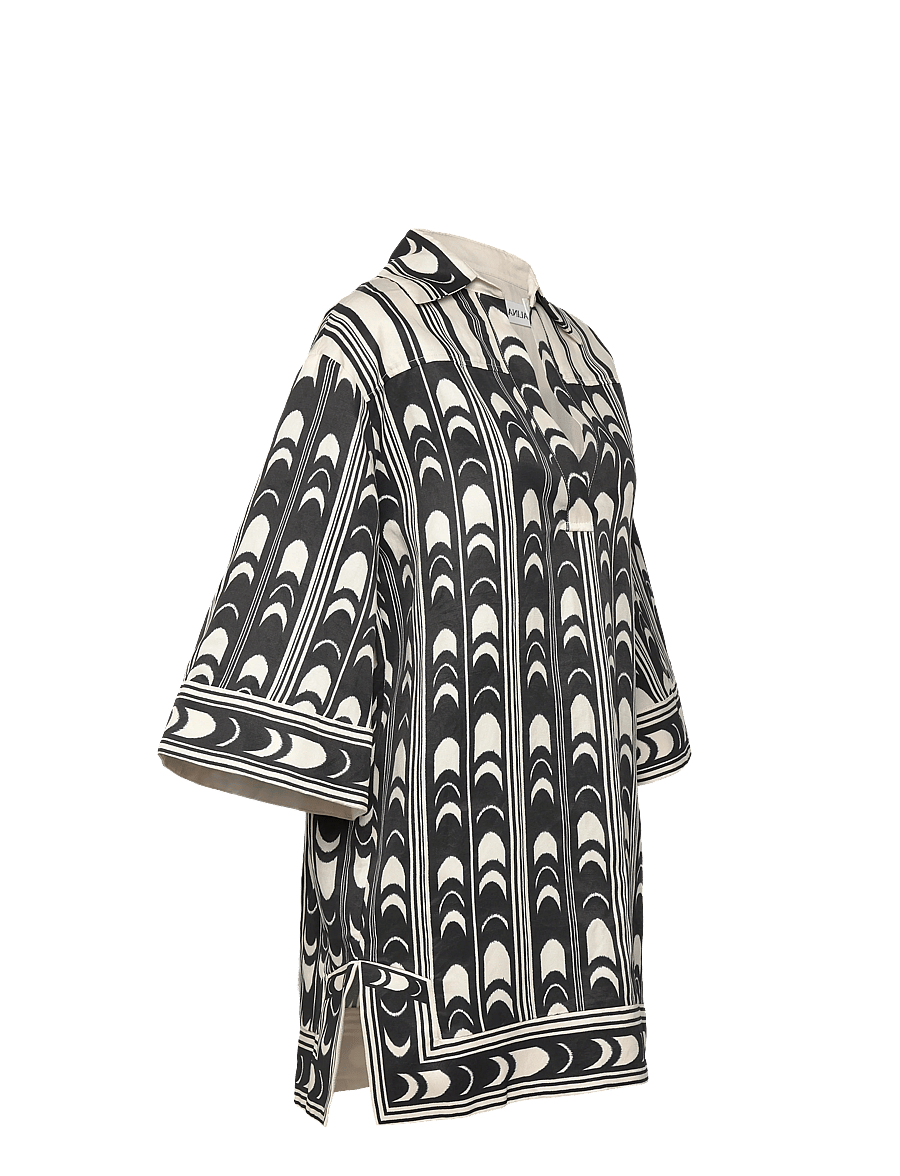 Malina - Imogen Tunic Mini Dress - skjortklänningar - arch - 4