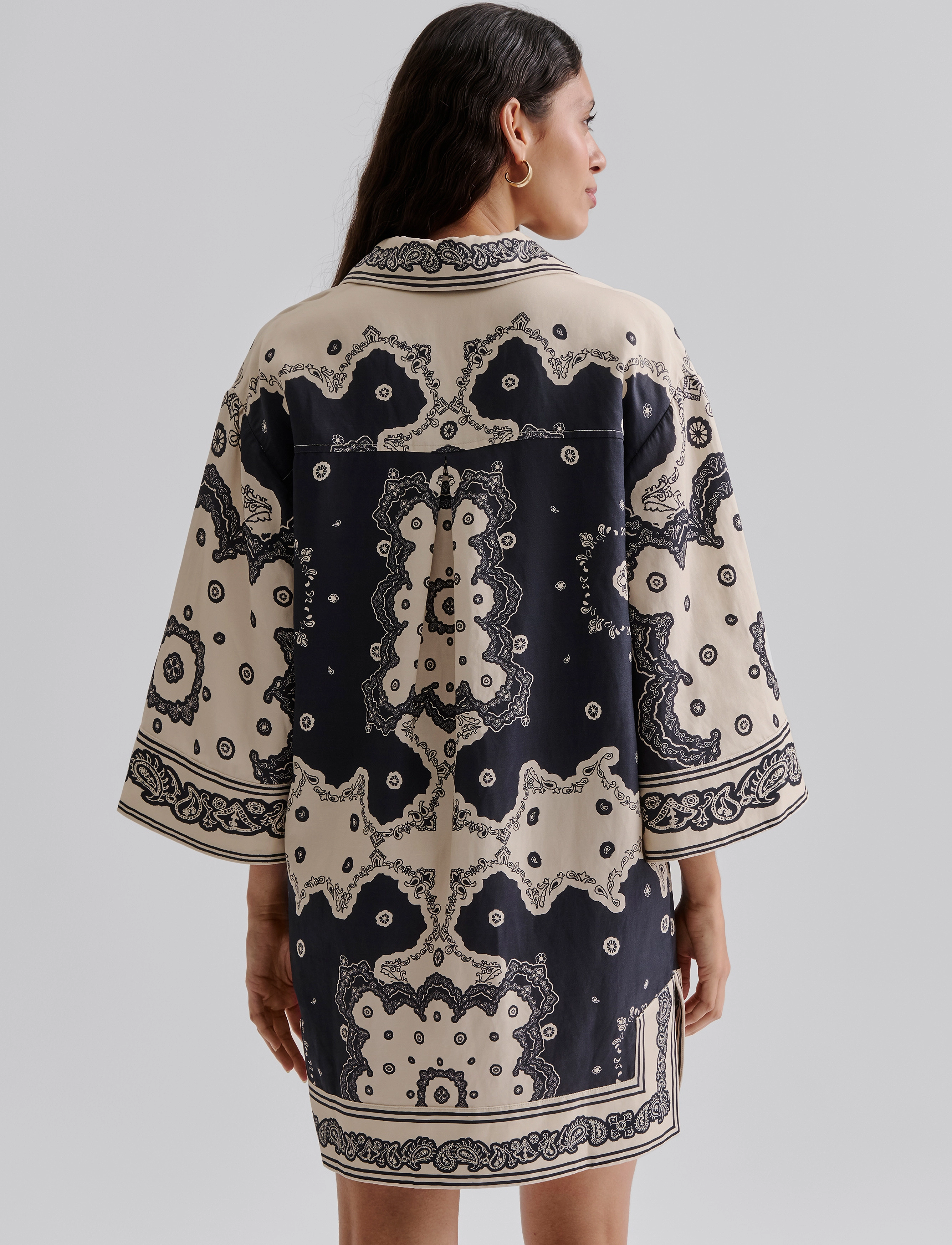 Malina - Imogen tunic Mini dress - särkkleidid - bandana - 3