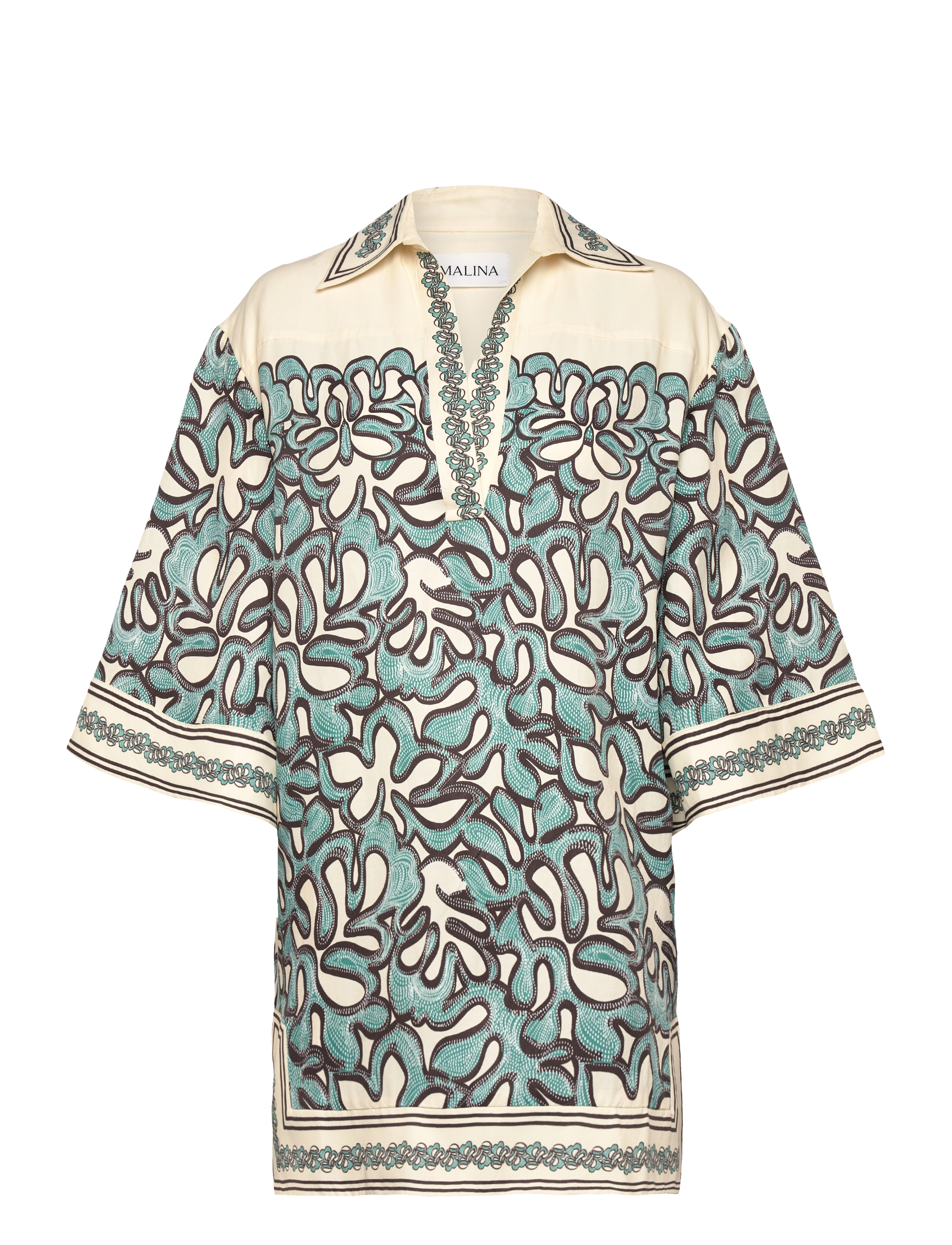 MALINA Imogen Tunika Mini Kleid Patterned - 34 - Damen