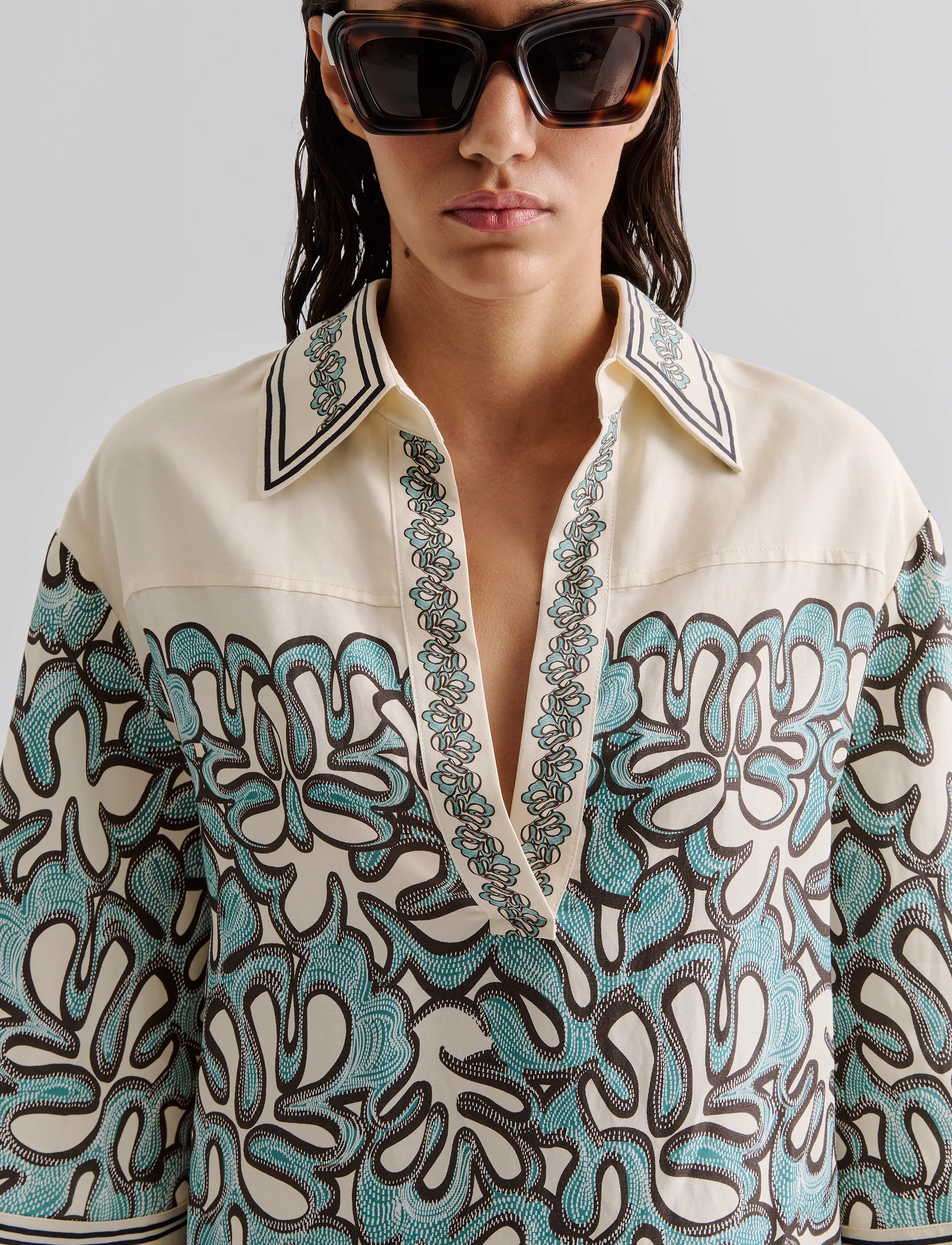 MALINA Imogen Tunic Mini Dress klänningar dam – bild 3