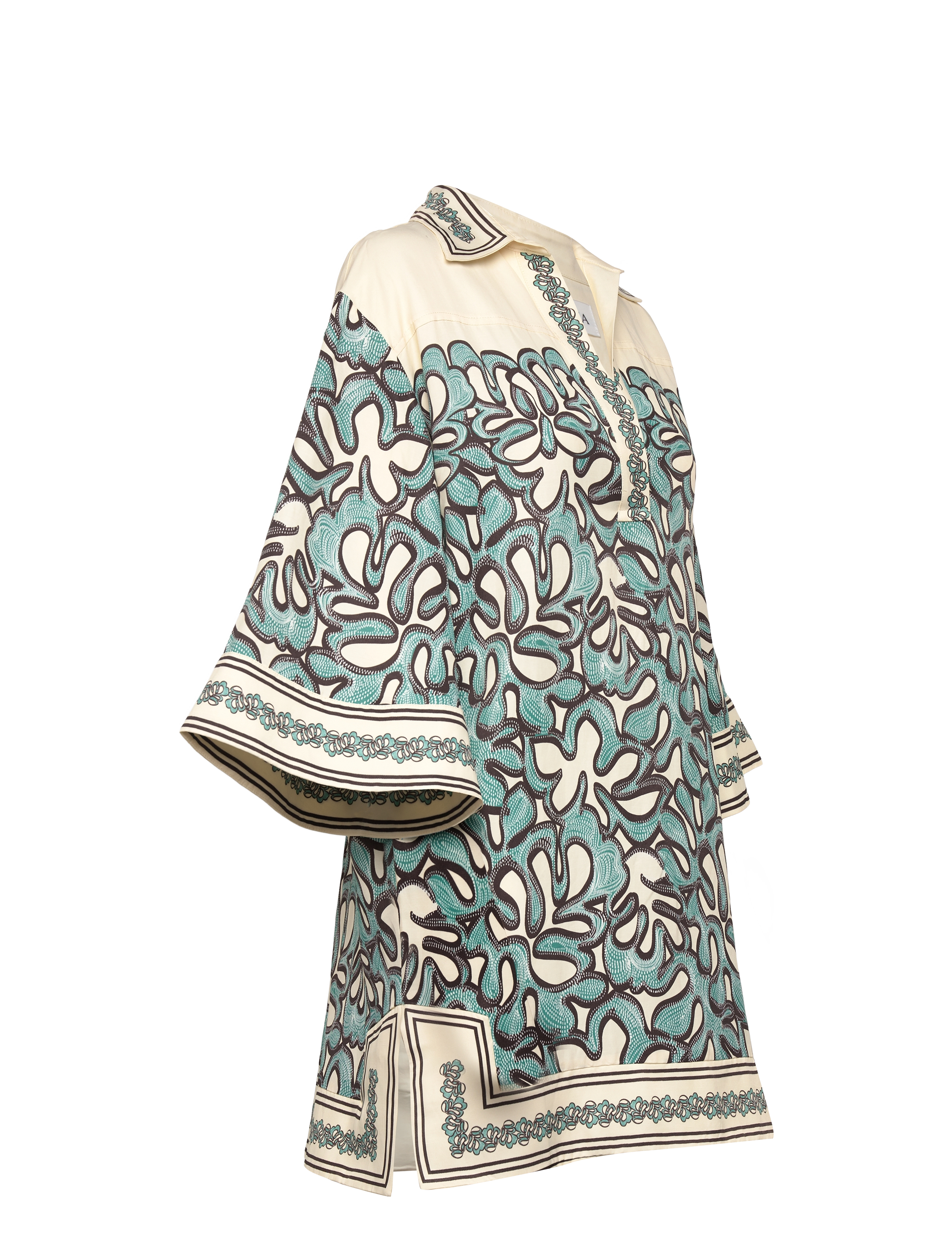 Malina - Imogen tunic Mini dress - korte kjoler - ocean corals - 4
